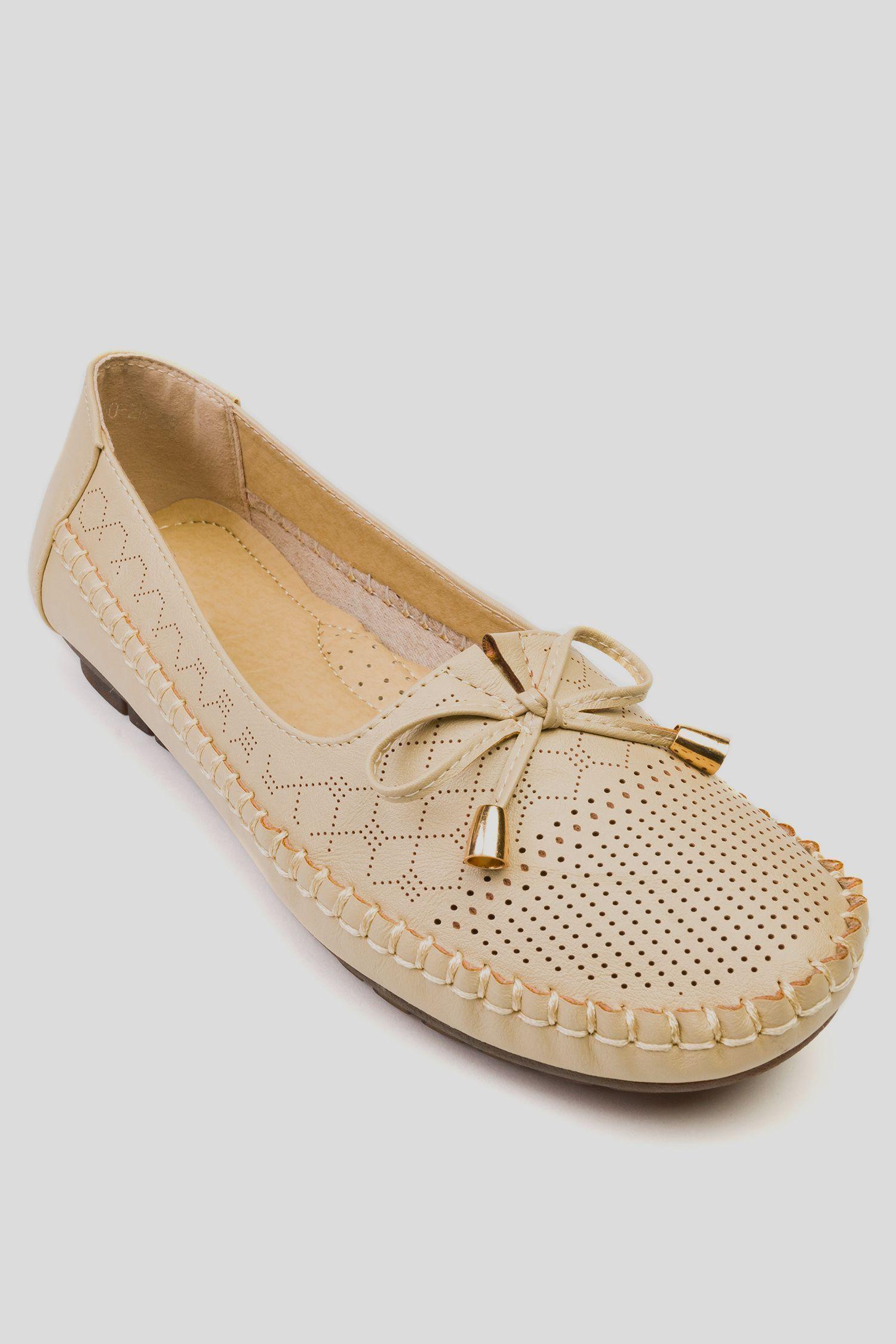 Ballerina Mujer Beige Maru Chancleta-2