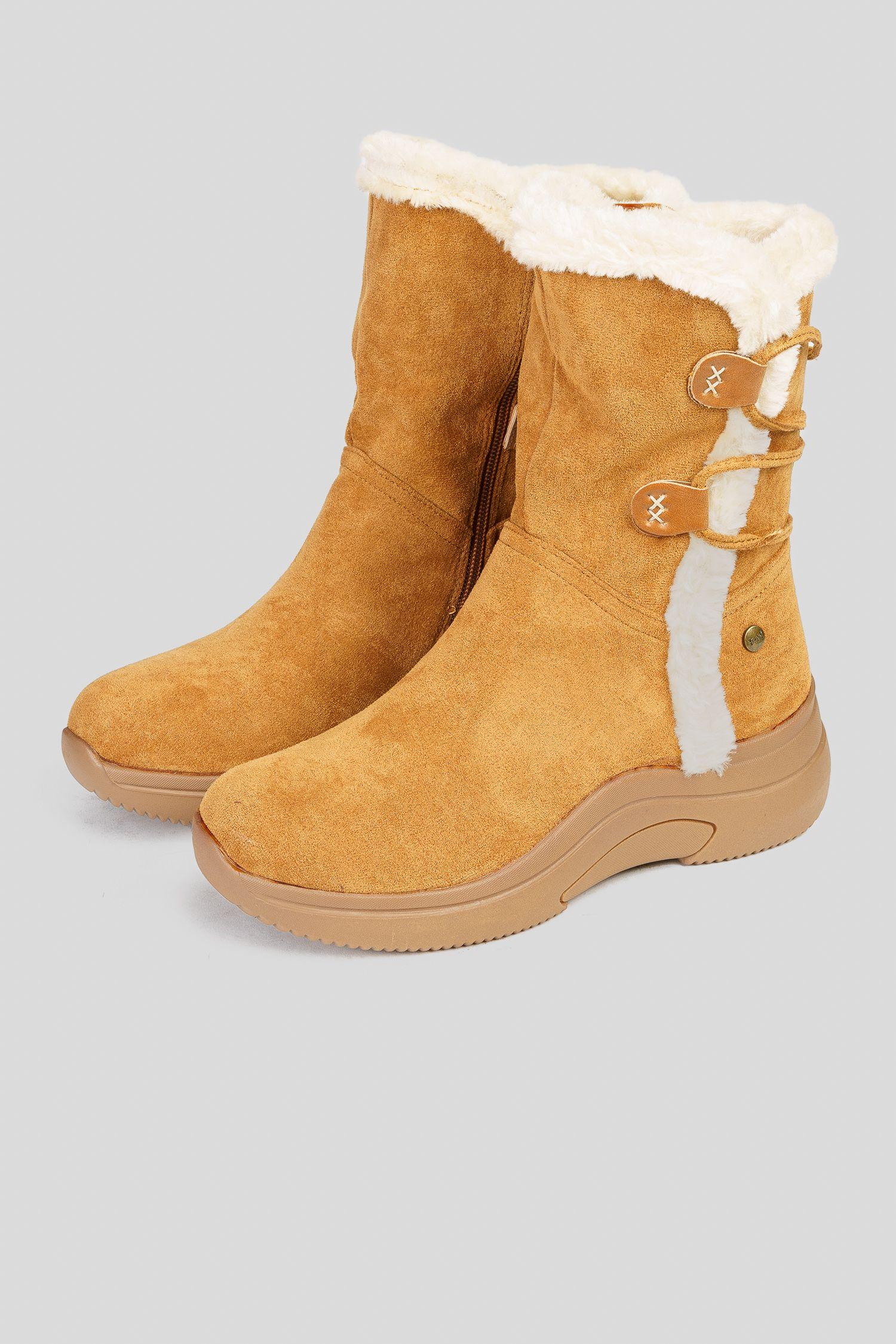 Botín Mujer Camel Haruko Boteli-2