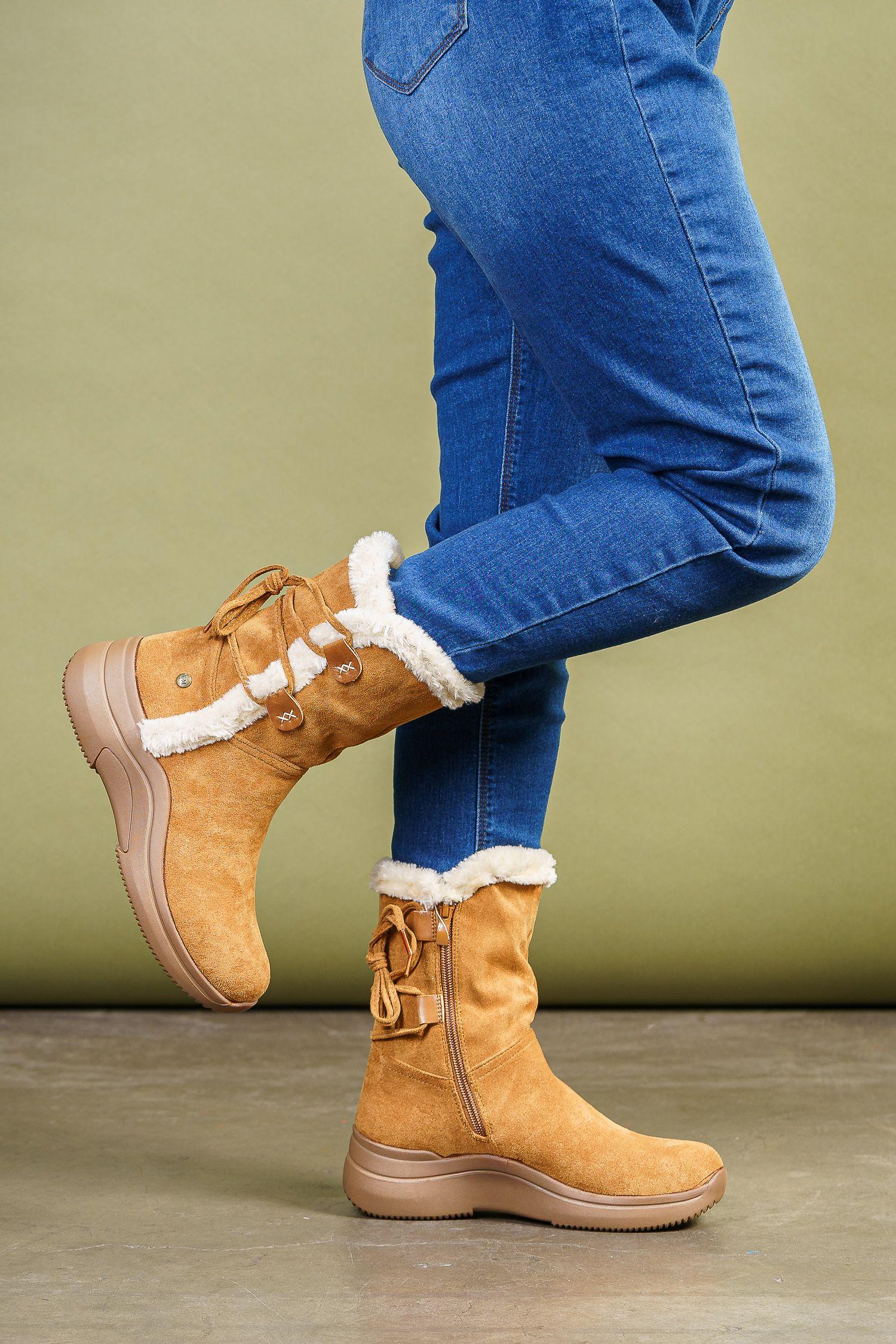 Botín Mujer Camel Haruko Boteli-1