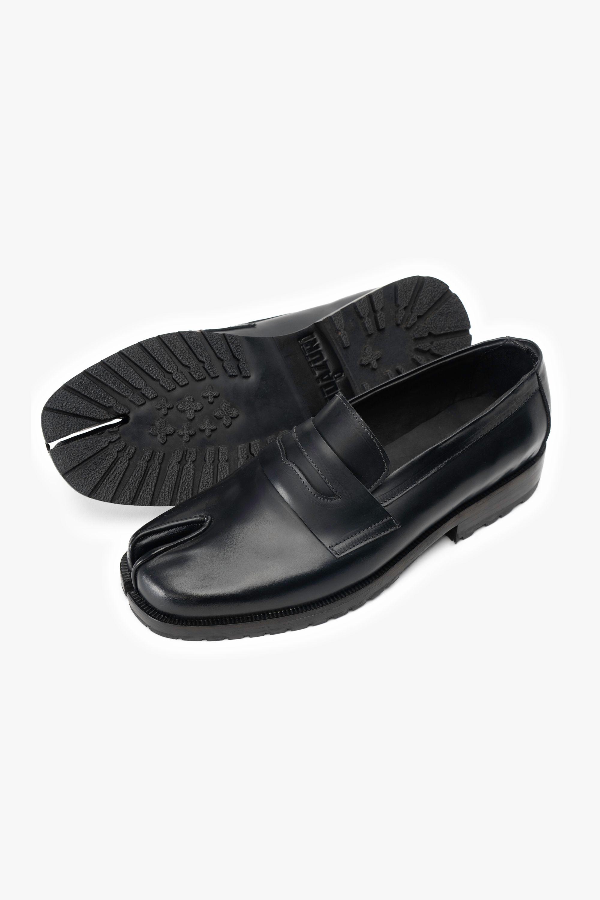 Zapato Cuero Tabi Negro Landazuri-7