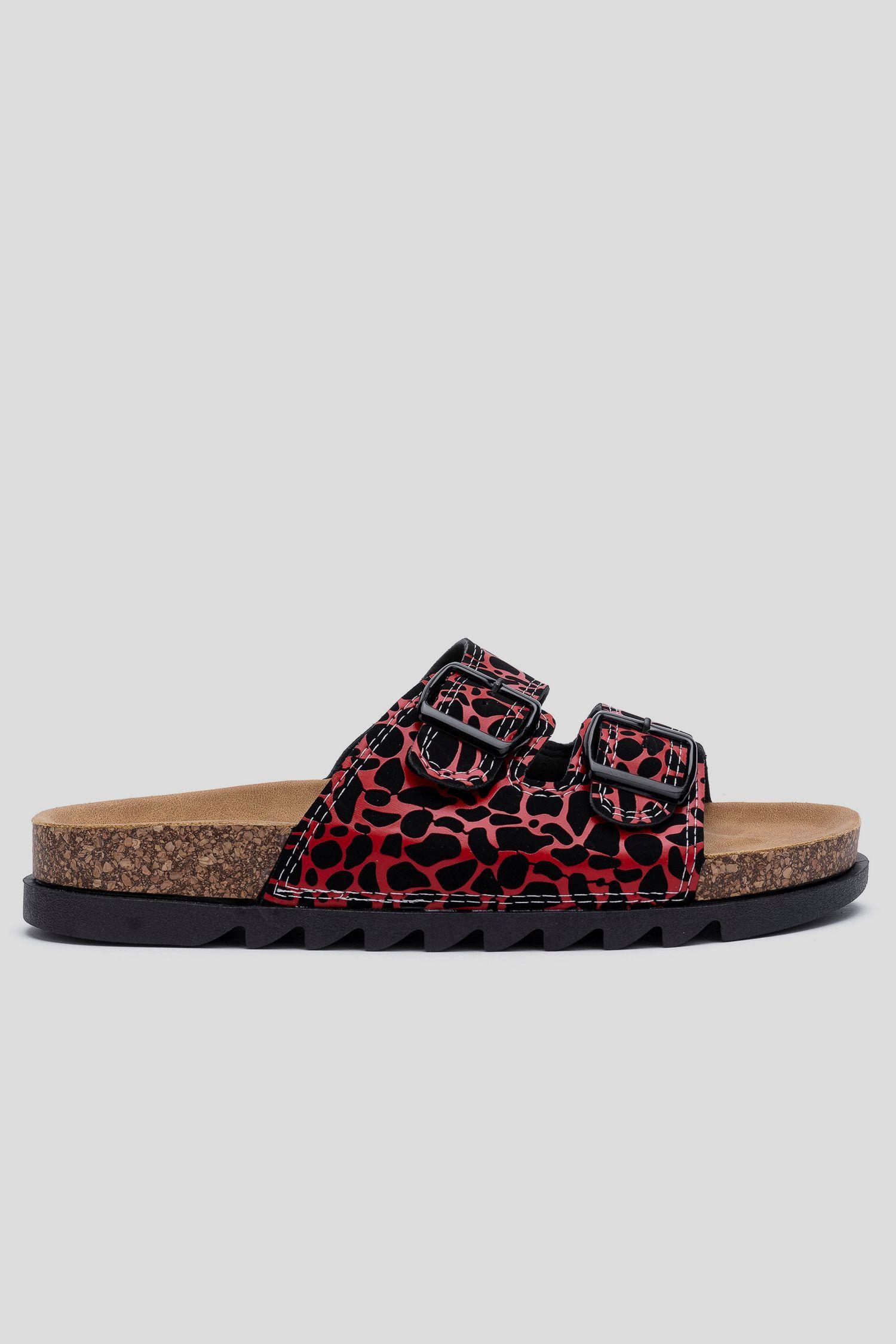 Sandalia Mujer Rojo Gaga Apóstol-0