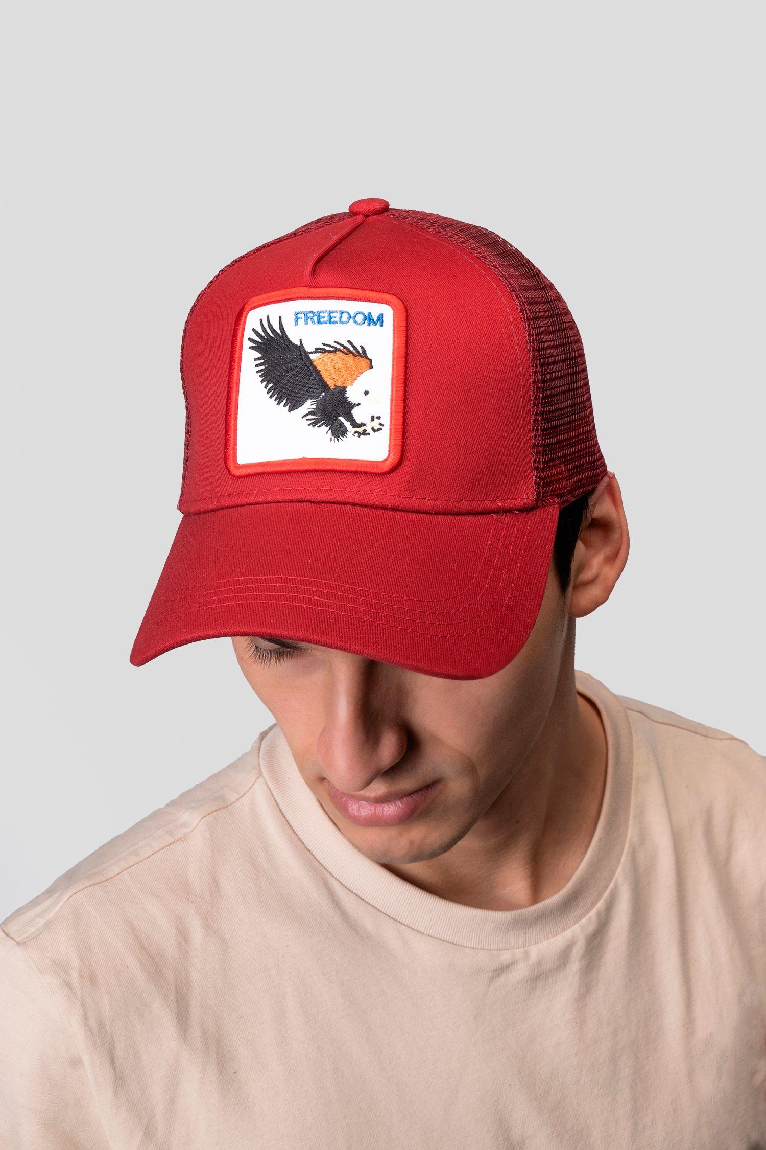 Gorra Aguila Libre Rojo Chinitown-3