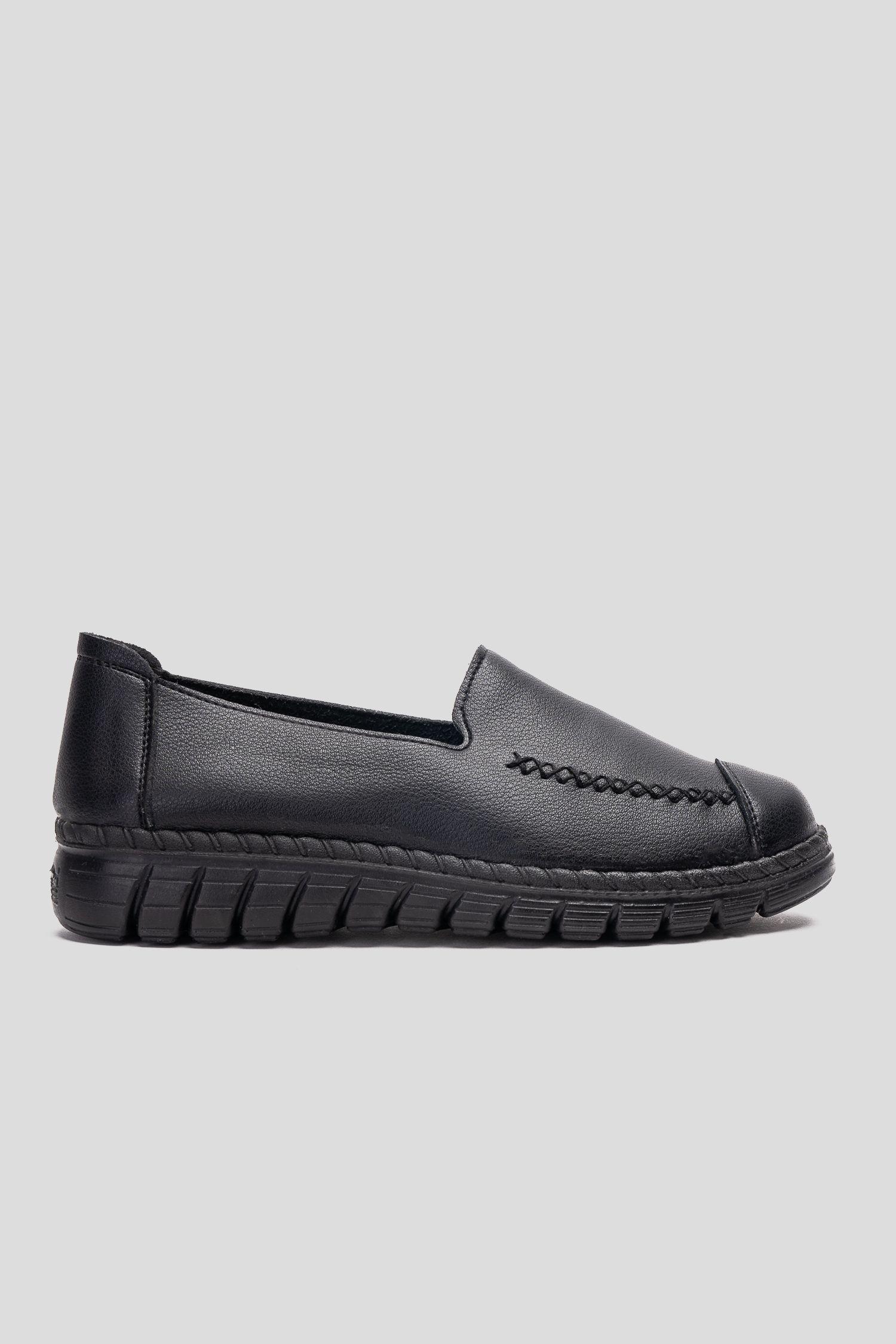 Mocasín Mujer Negro Larisa Carbin-0
