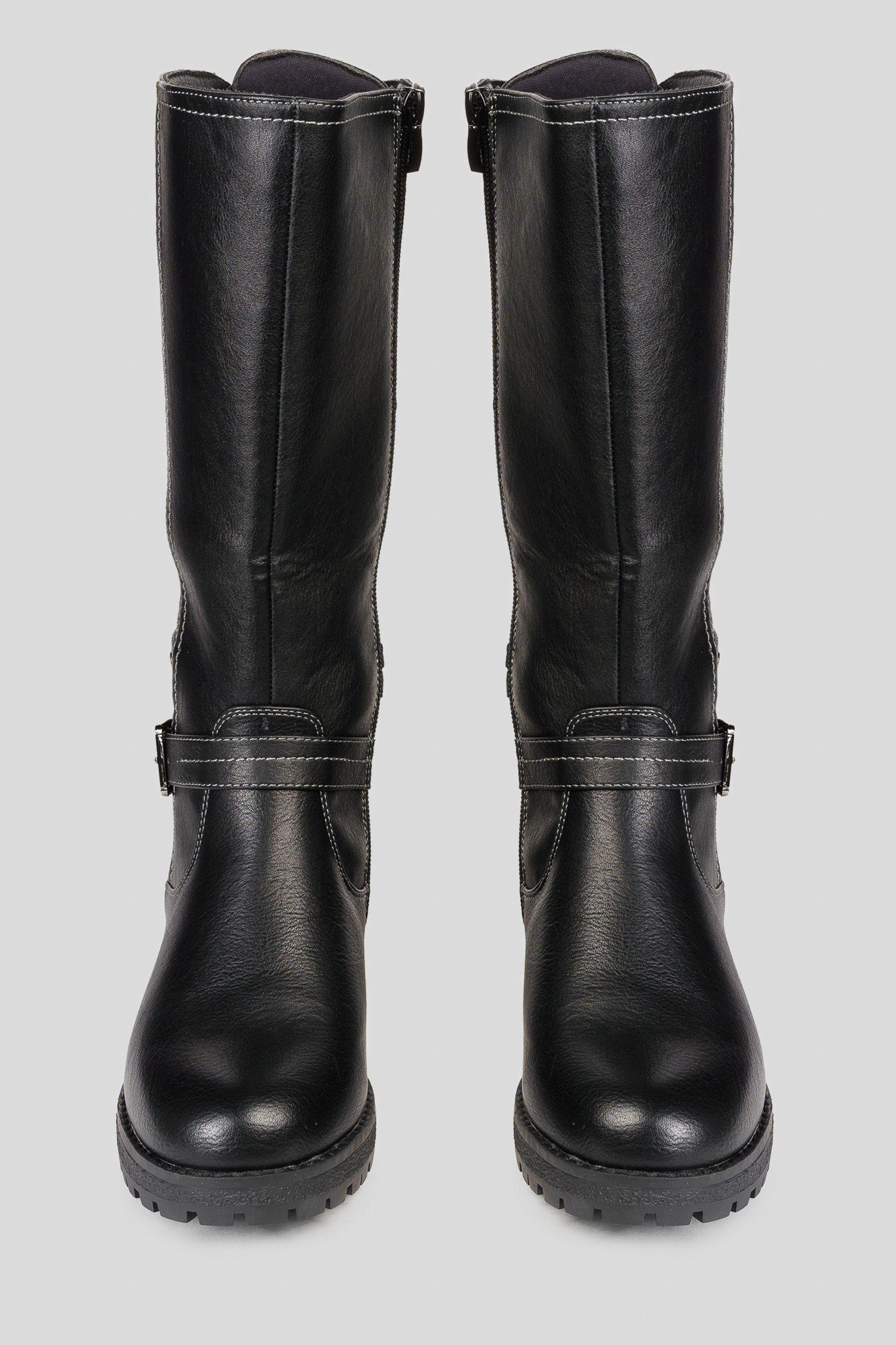 Bota Mujer Negro Carey Chinitown-3