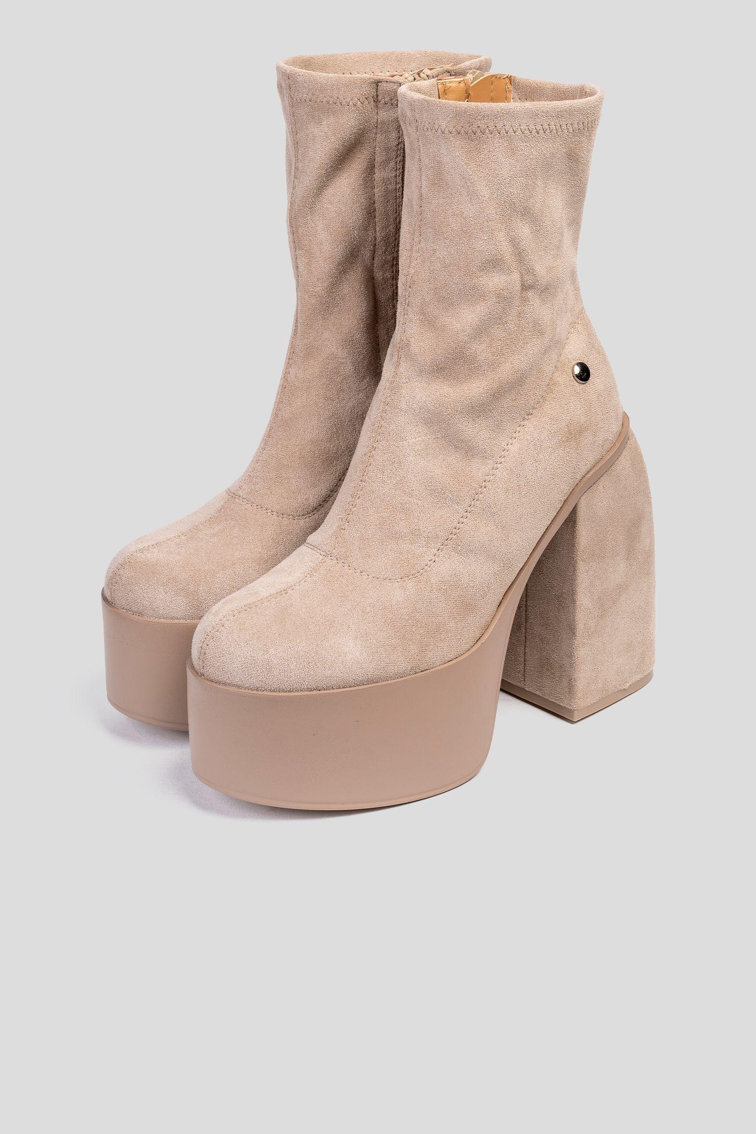 Botín Mujer Khaki Fleur Chinitown-2