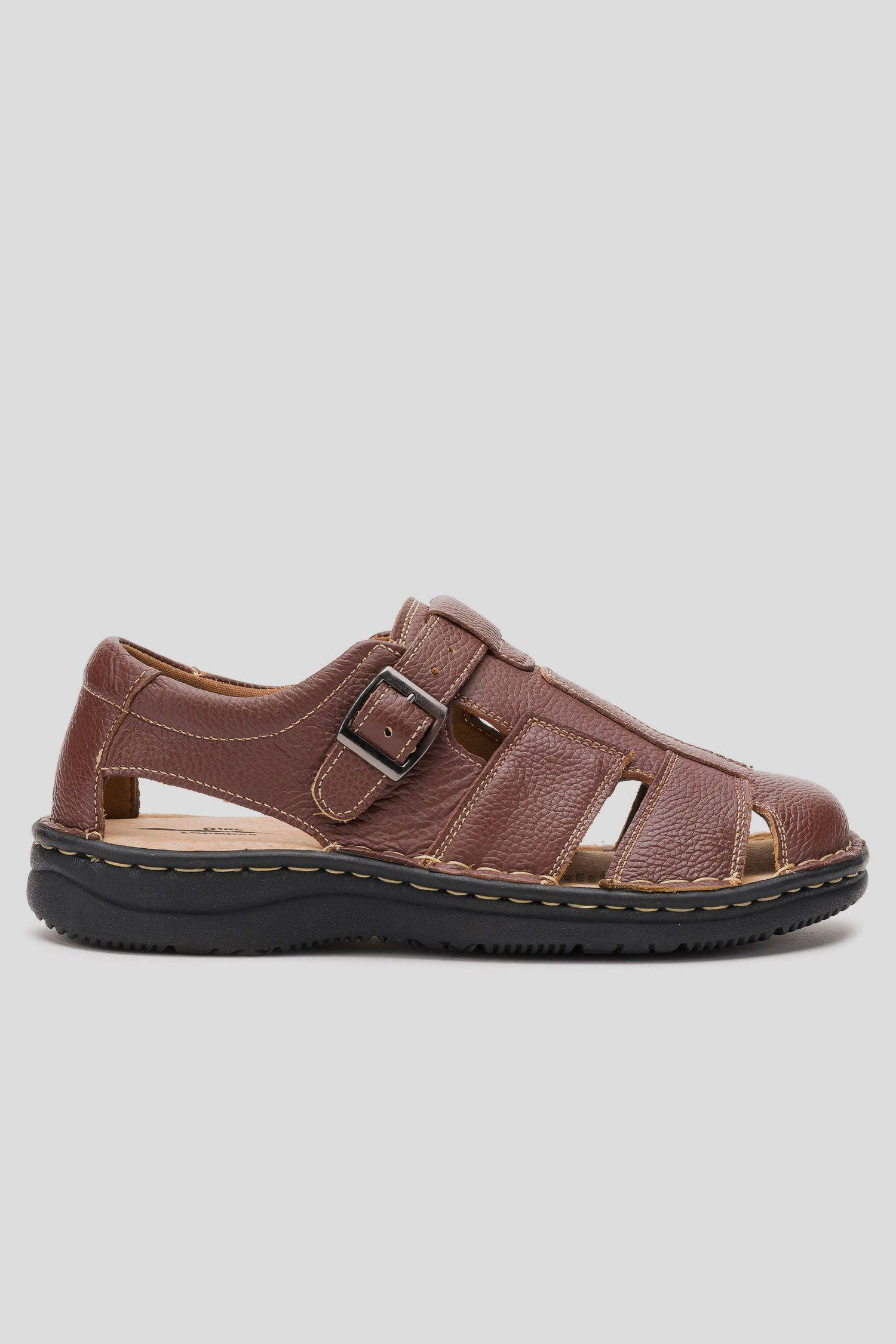 Sandalia Hombre Café Bonat Thunder Blue-0