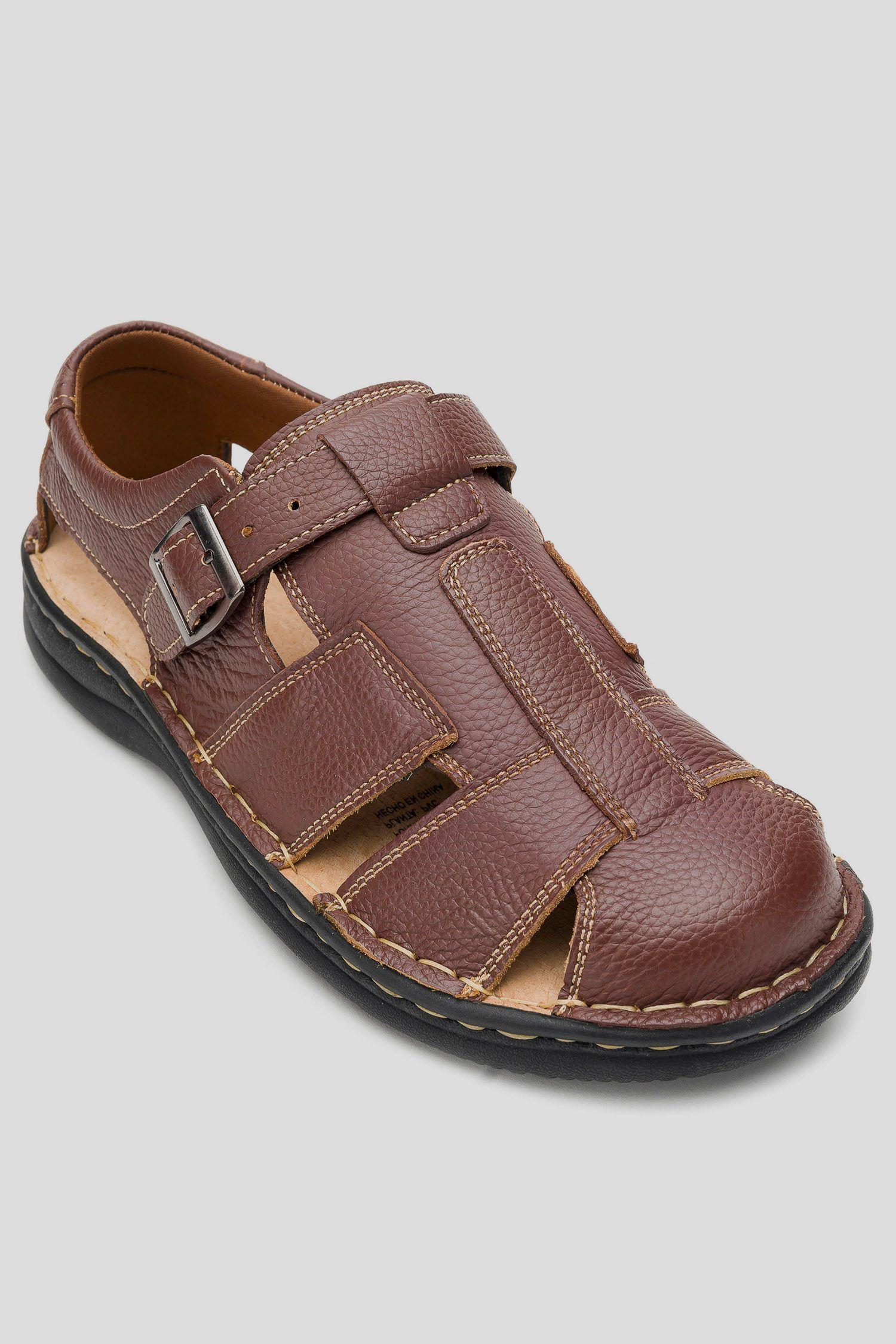 Sandalia Hombre Café Bonat Thunder Blue-2