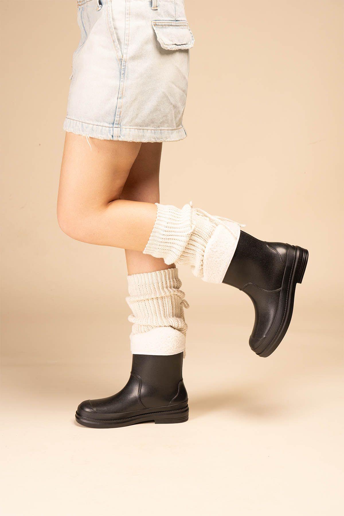 Bota de Agua Mujer Negro Nosisa Chinitown-1