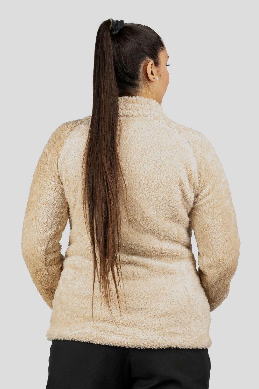 Polar Chiporro Outdoor Cervino Mujer Beige Blue Mountain-2