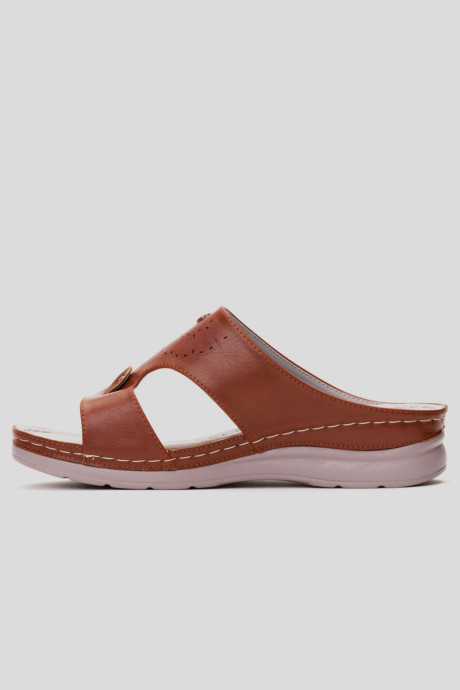 Sandalia Kibo Red Brown Chinitown-1