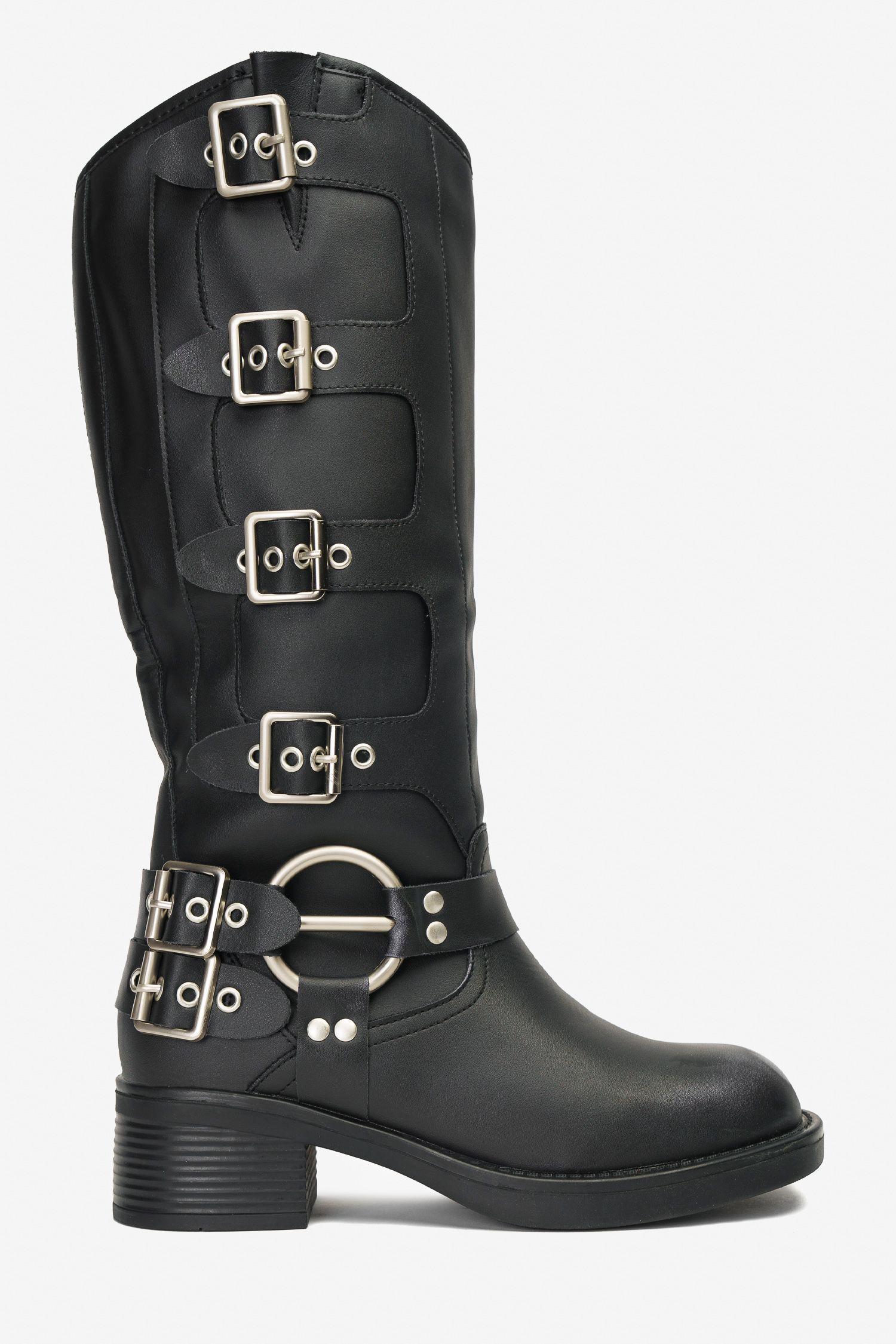 Bota Mujer Negro Balmoral Zameta-0