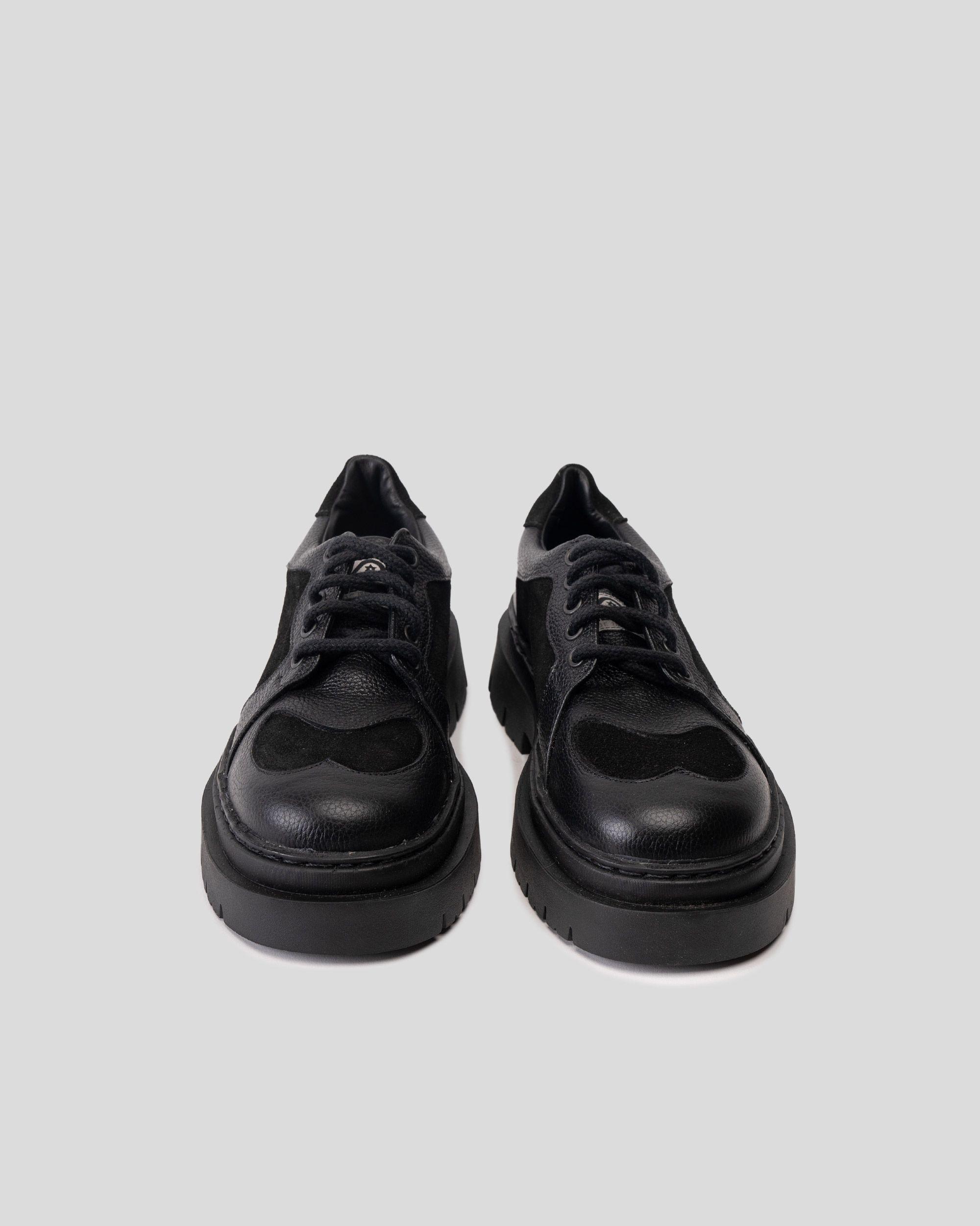 Zapato Cuero Kara Full Negro Landazuri-2