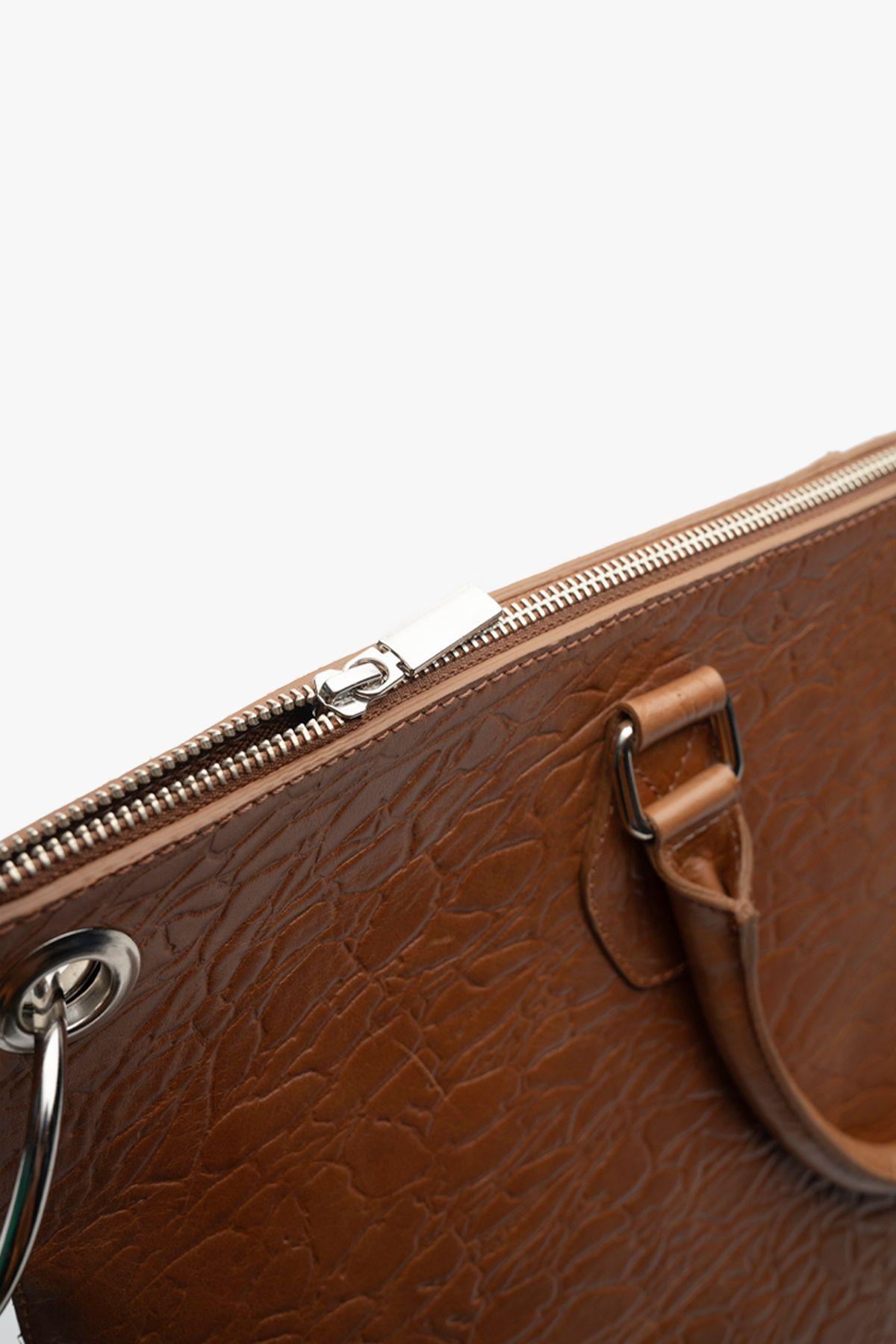Bolso de Diseñador Café Cantera Landazuri-7