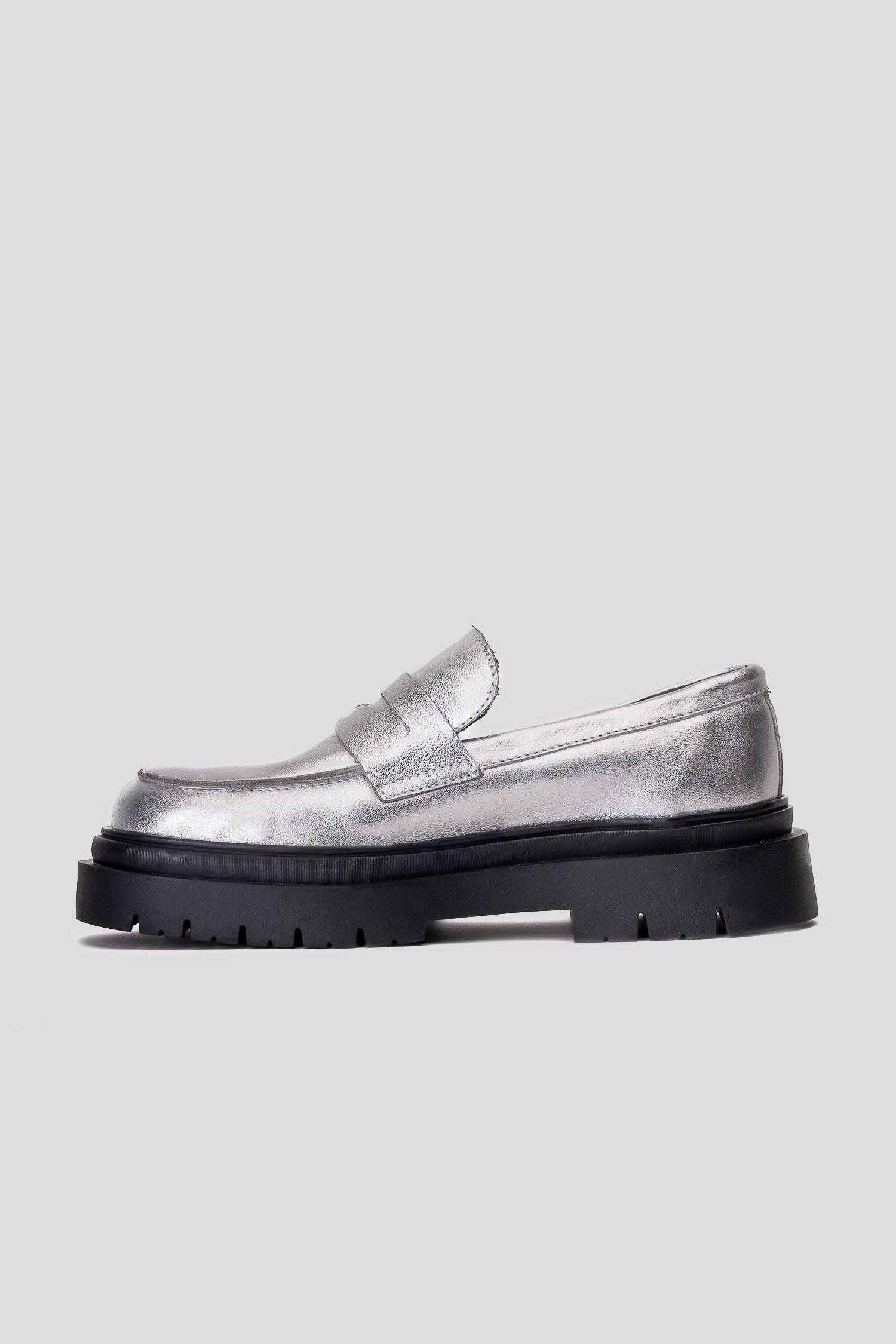 Mocasín Cuero Mármara Plata Landazuri-1