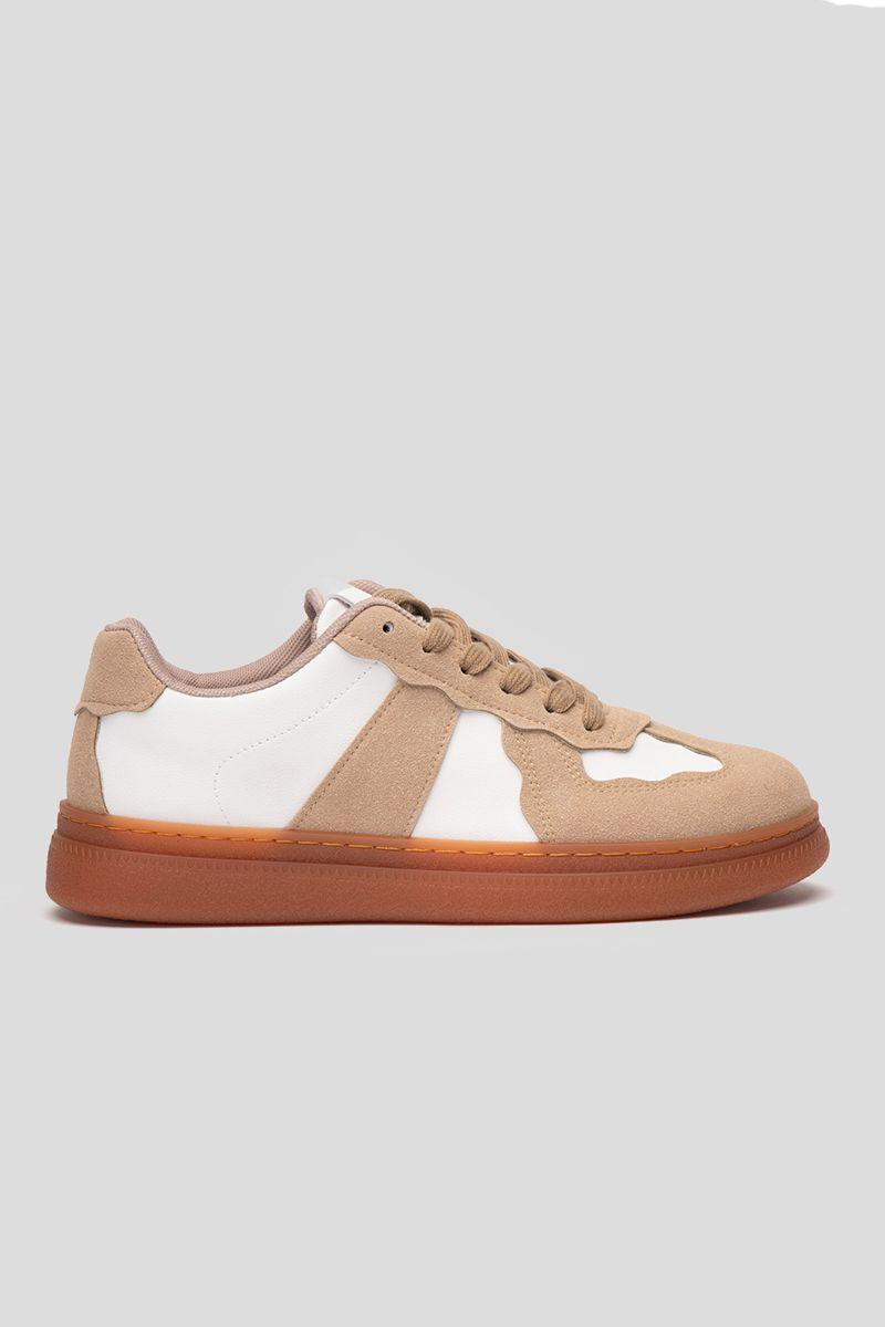 Zapatilla Urbana Mujer Beige Ginevra Chinitown-0