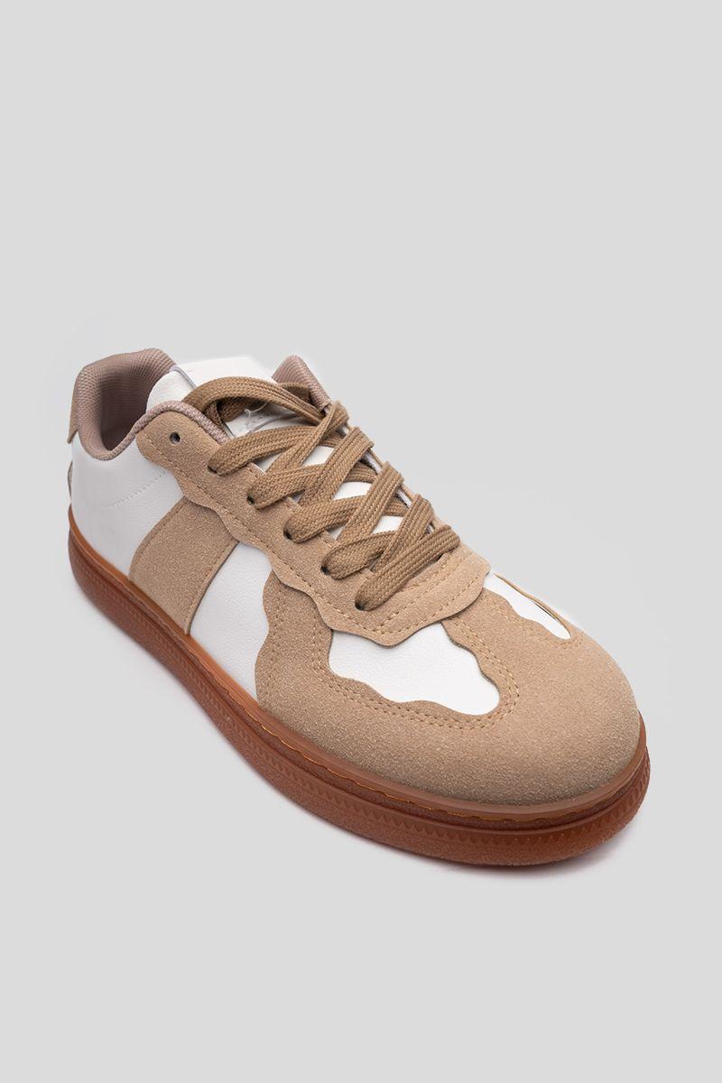 Zapatilla Urbana Mujer Beige Ginevra Chinitown-2