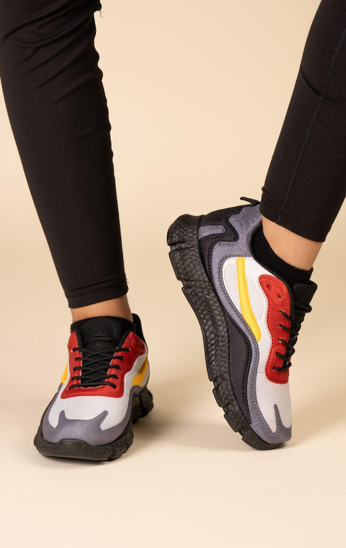 Zapatilla Deportiva Mujer Negro Loa Chinitown-4