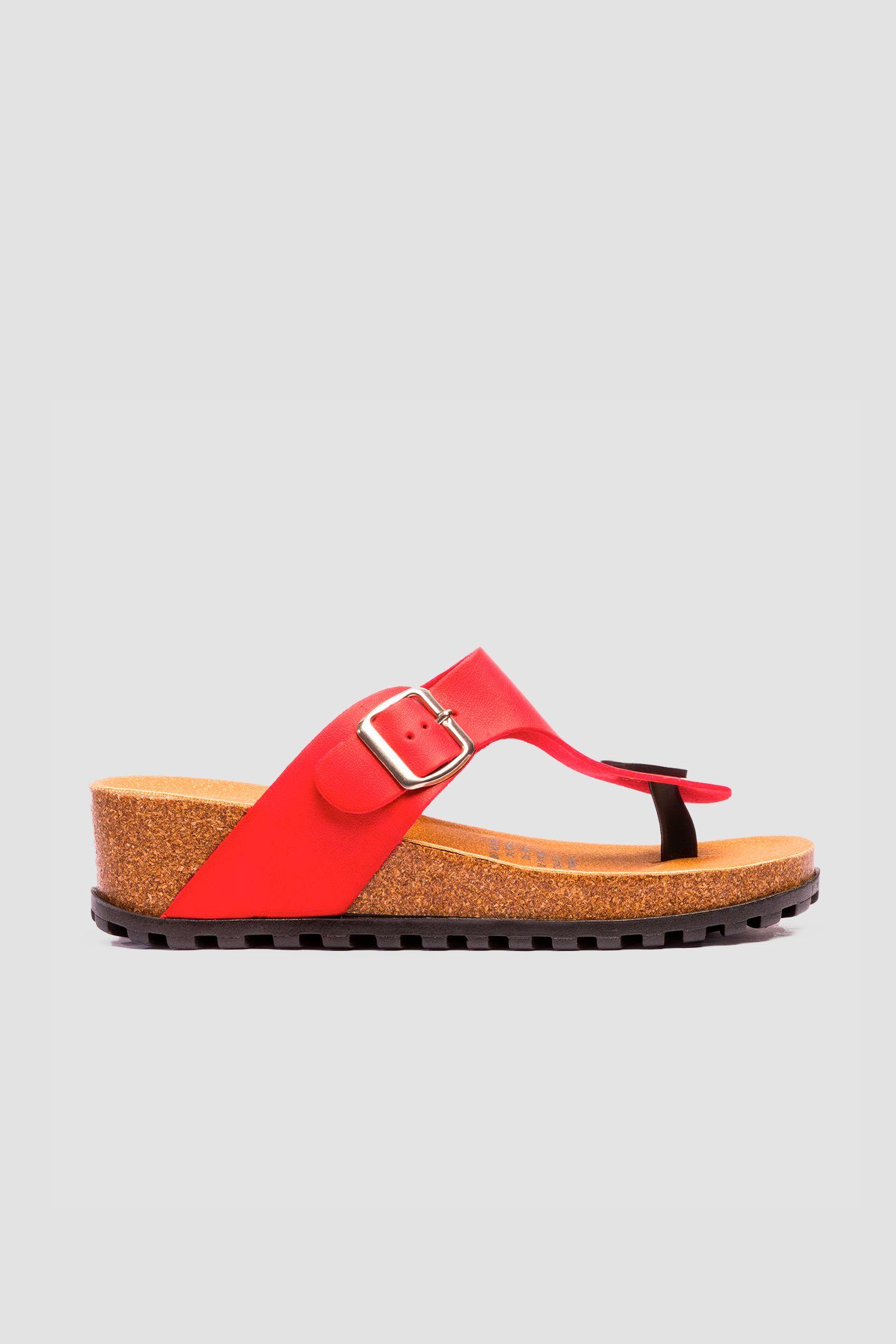 Sandalia Mujer Rojo Martina Chinitown-0