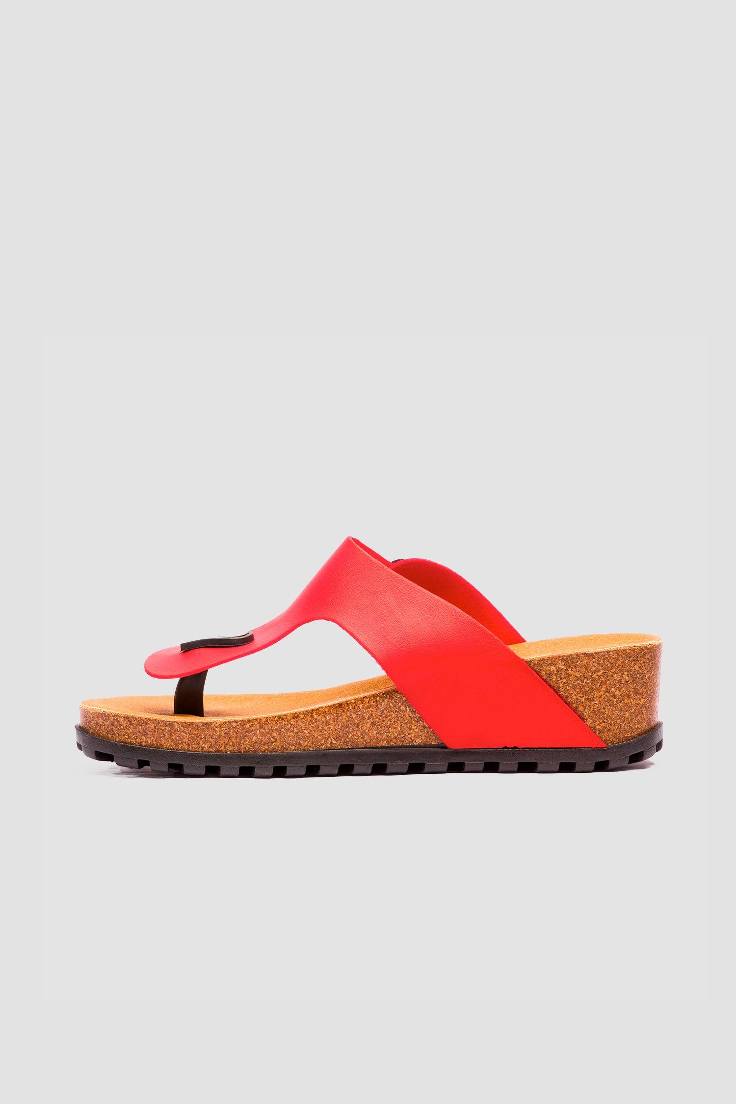 Sandalia Mujer Rojo Martina Chinitown-1