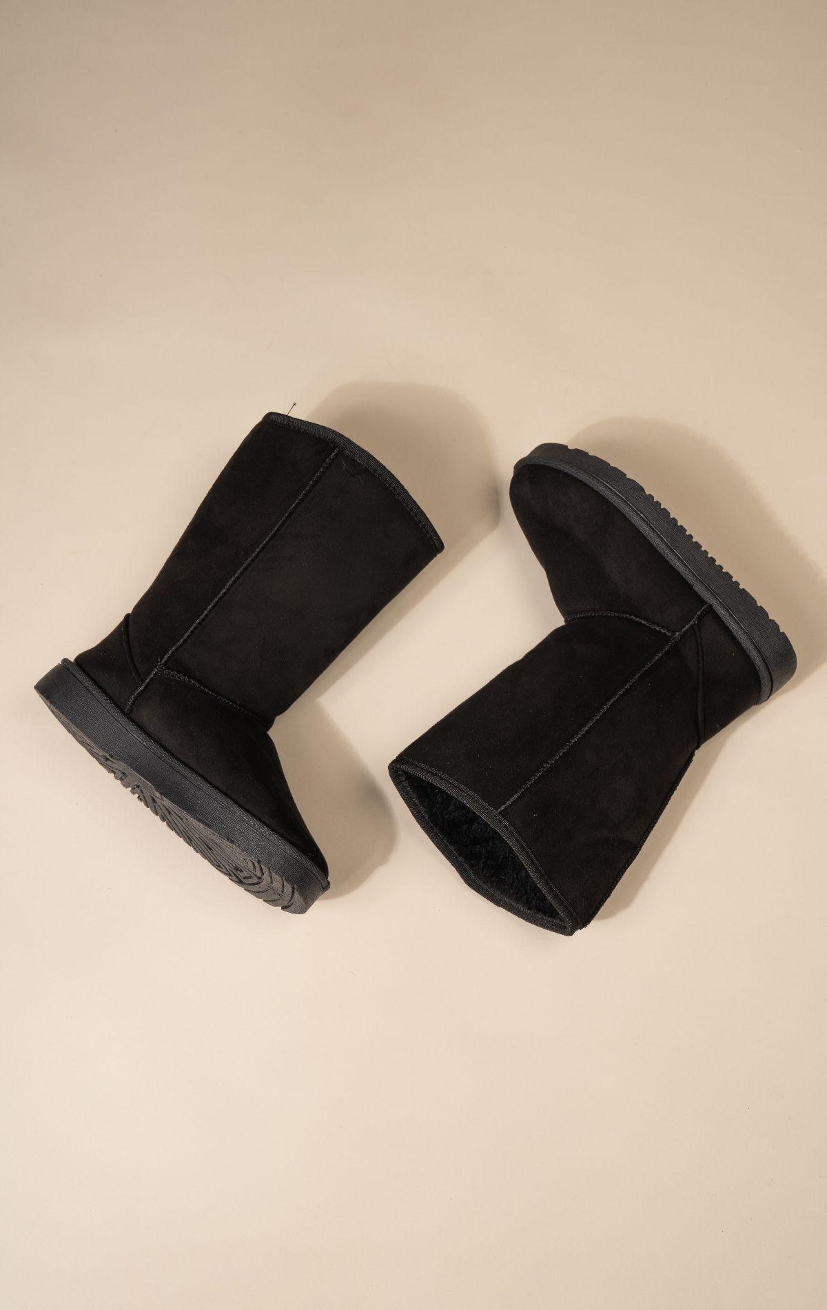 Bota Comfy Mujer Negro Celia Chinitown-5