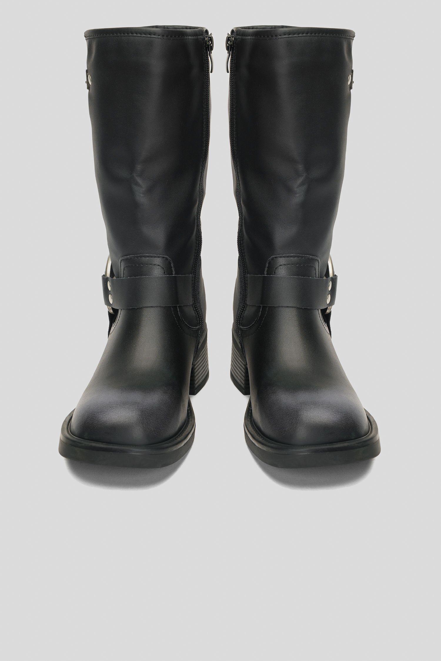 Bota Mujer Negro Nelfa Thunder Blue-3