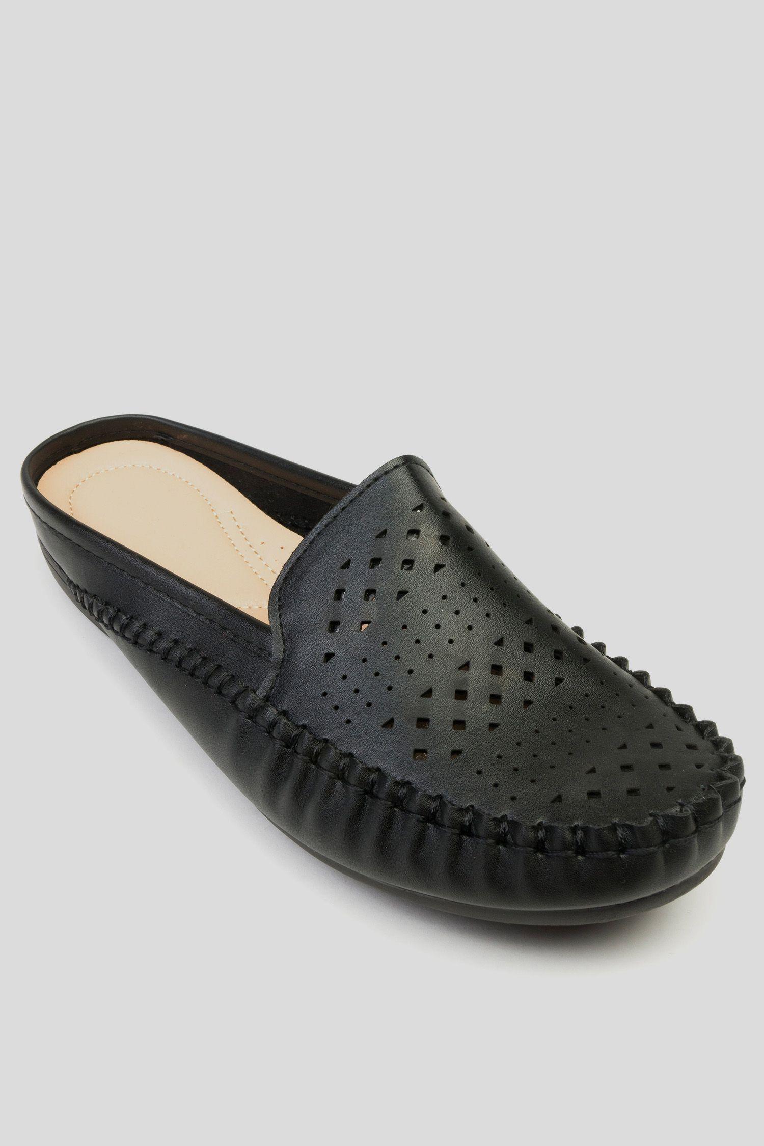 Alpargata Mujer Negro Tere Chancleta-2