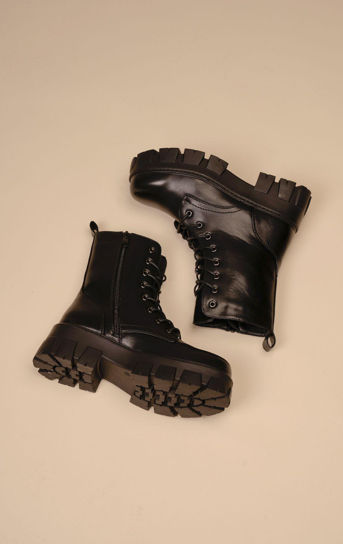 Botín Mujer Negro Niurka Chinitown-1