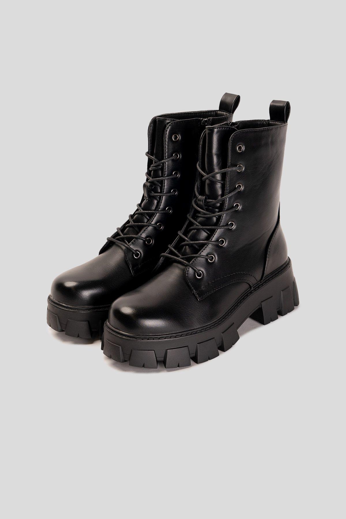 Botín Mujer Negro Niurka Chinitown-2