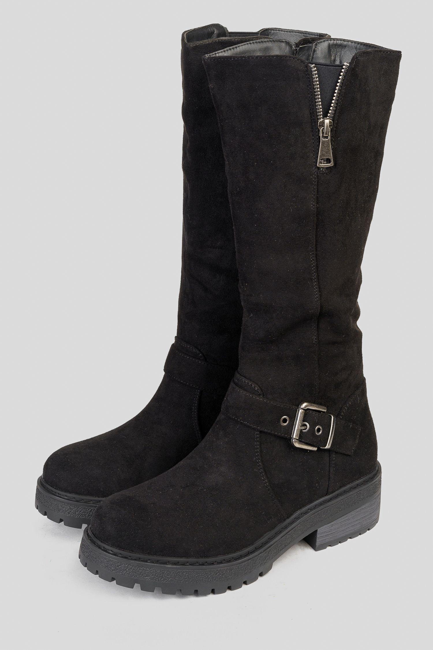 Bota Mujer Negro Aurore Chinitown-2