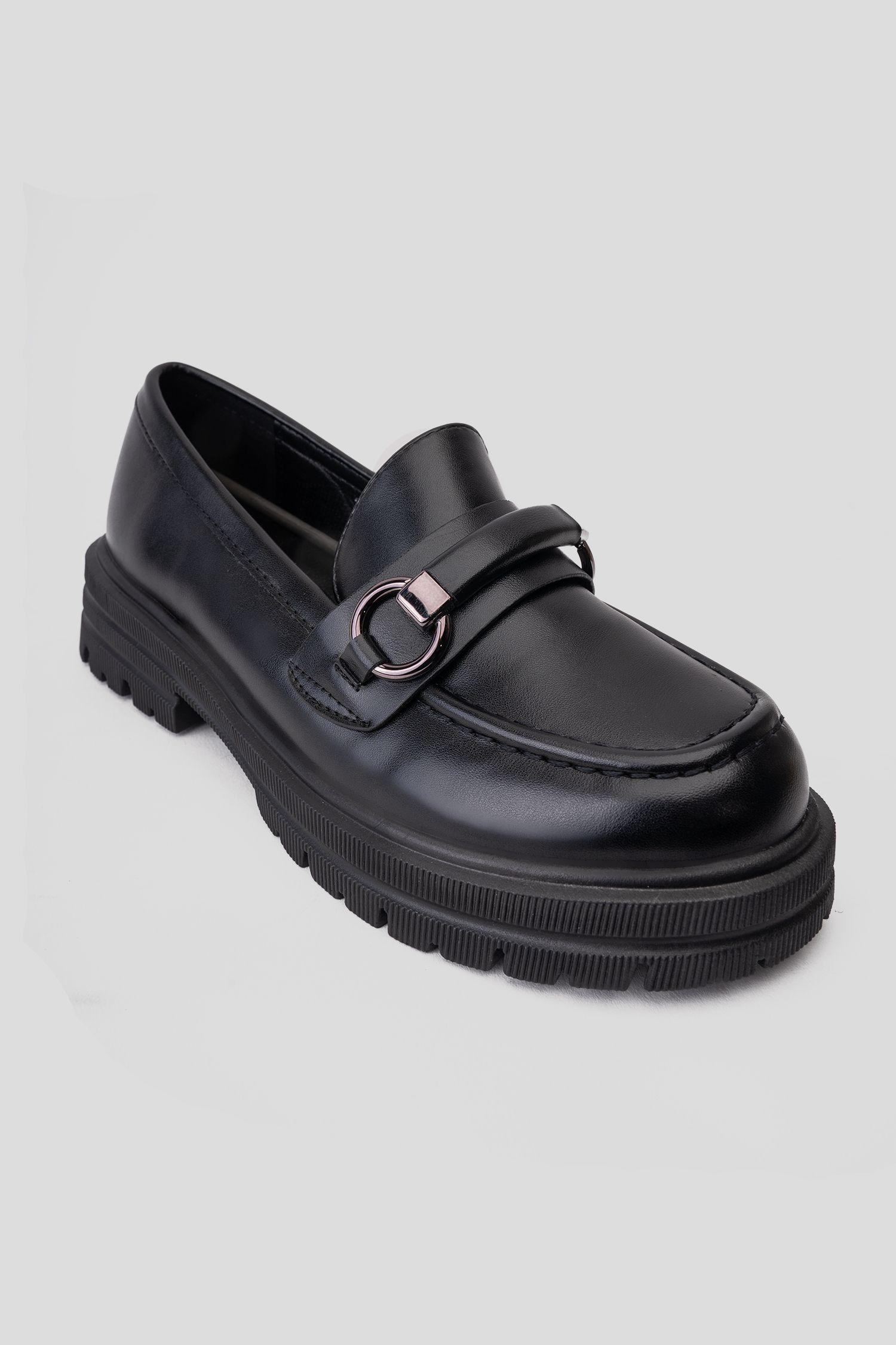 Mocasín Mujer Negro Hortensia Thunder Blue-2