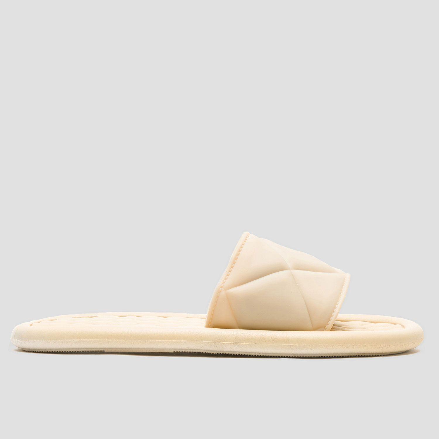 Sandalia Mujer Beige Catu Chancleta-0
