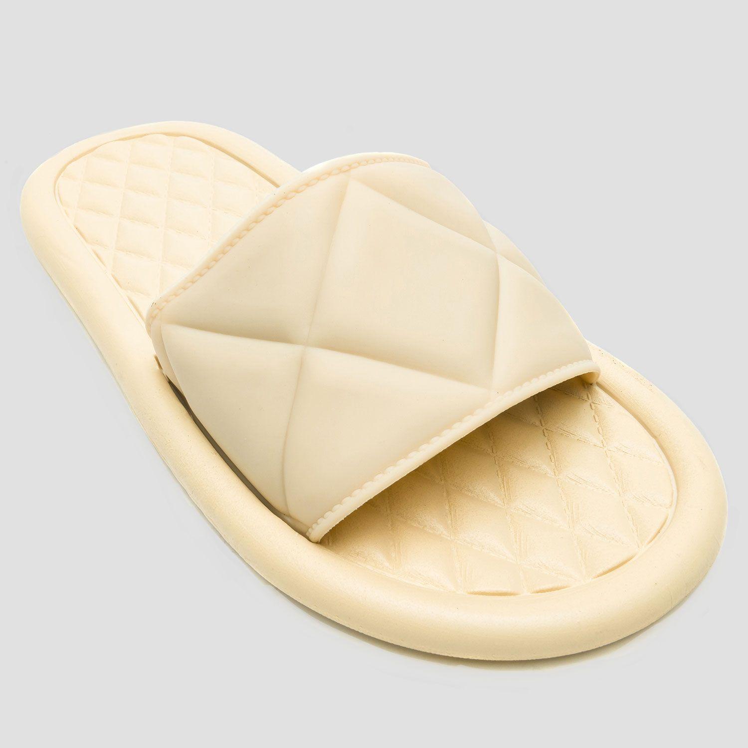 Sandalia Mujer Beige Catu Chancleta-2