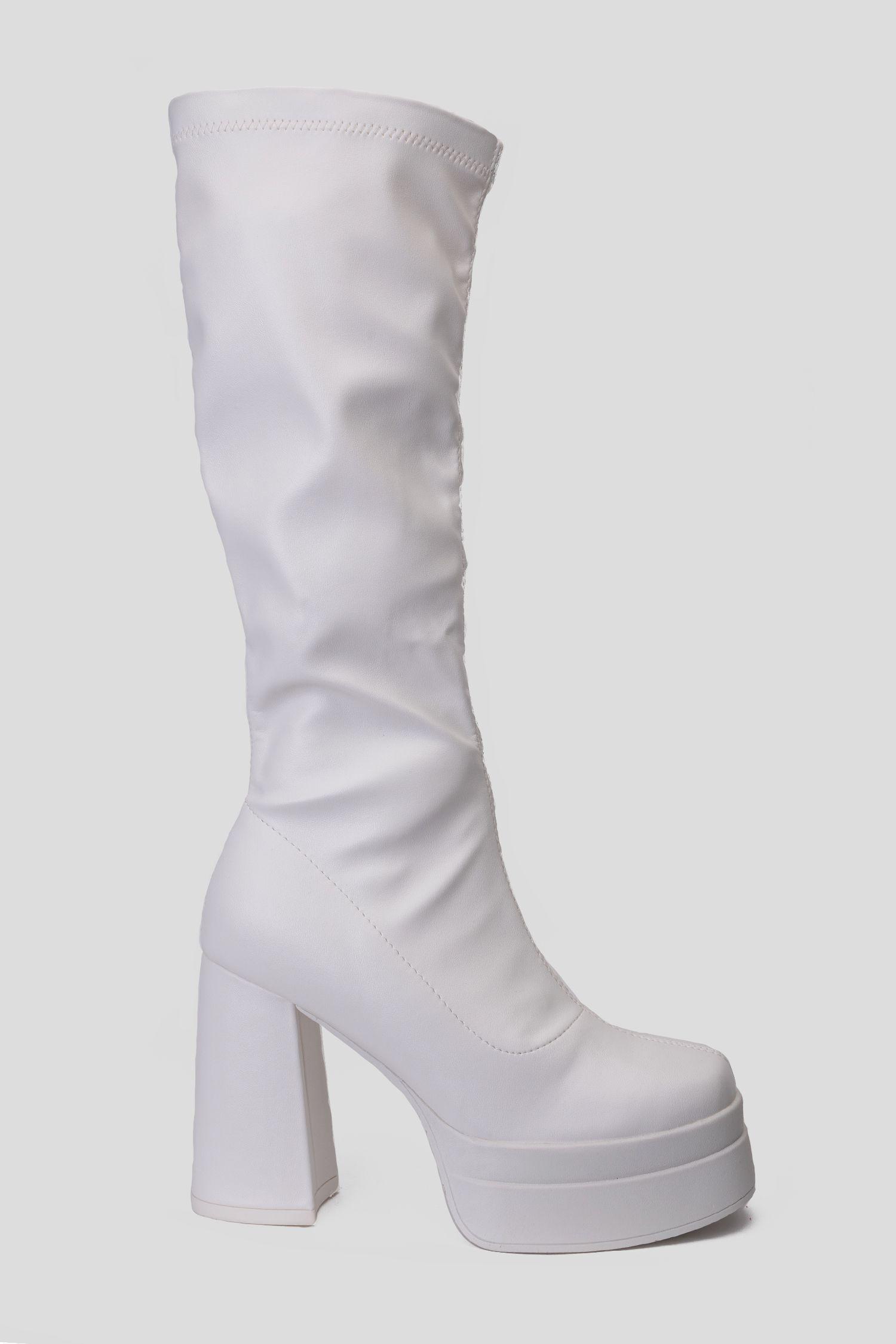 Bota Mujer Blanco Naya Apóstol-0