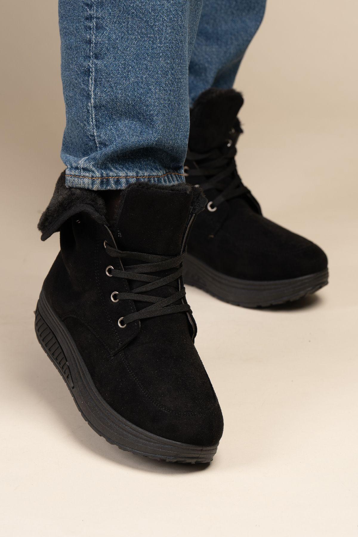 Botín Casual Mujer Negro Callie Chinitown-3
