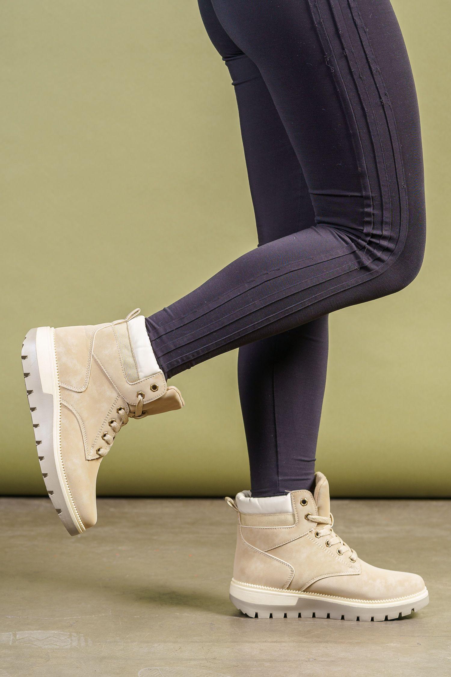 Botín Mujer Beige Cordelia Thunder Blue-1