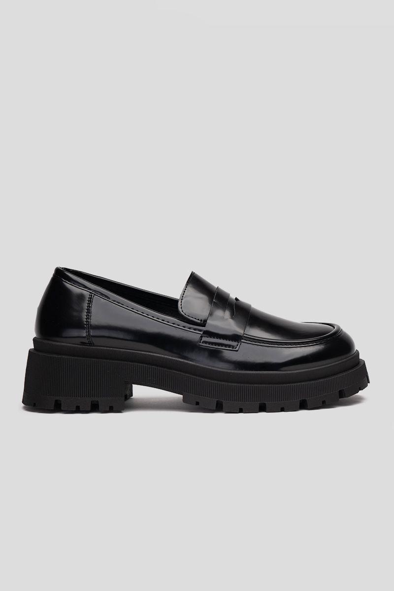 Mocasín Mujer Negro Java Boteli-0