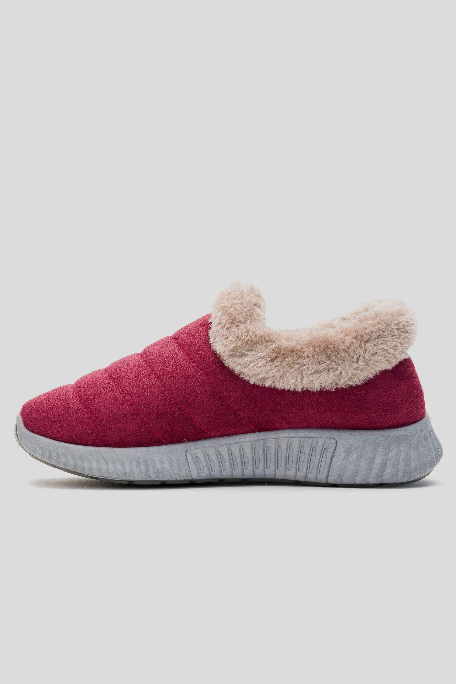Zapatilla Mujer Burdeo Moon Chancleta-1