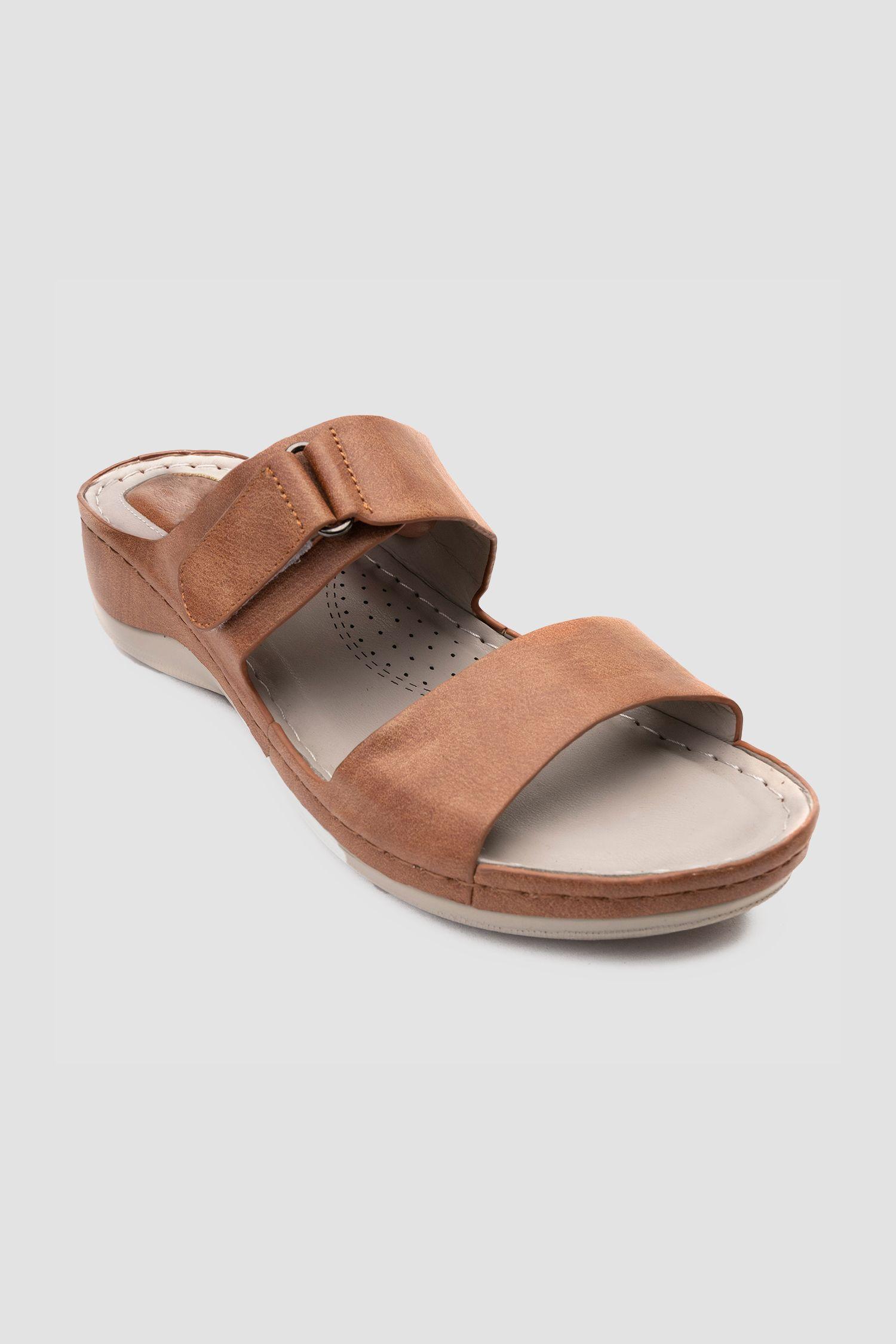 Sandalia Mujer Camel Alejandra Chinitown-2