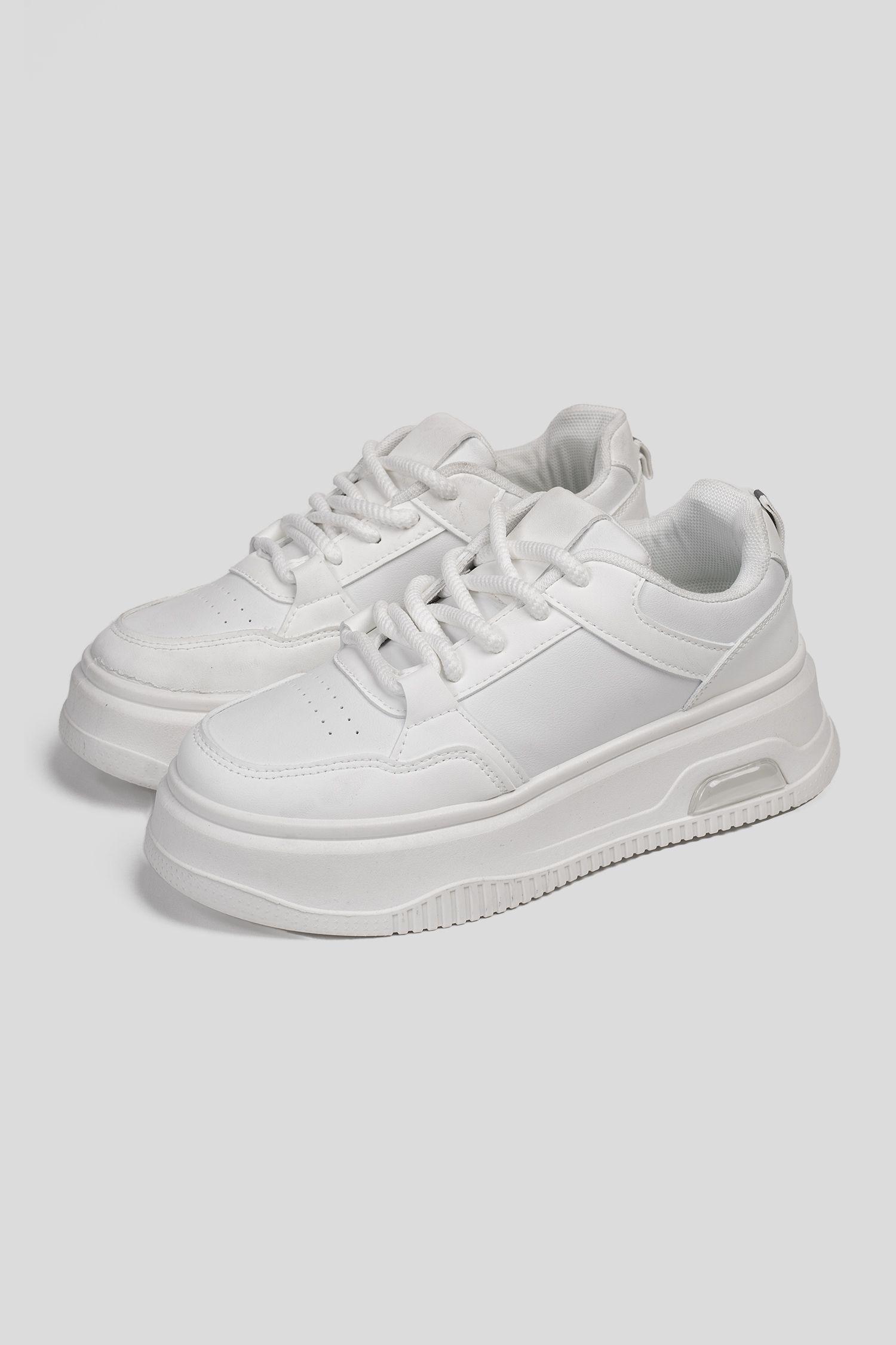 Zapatilla Mujer Blanco Geraldine Chinitown-2