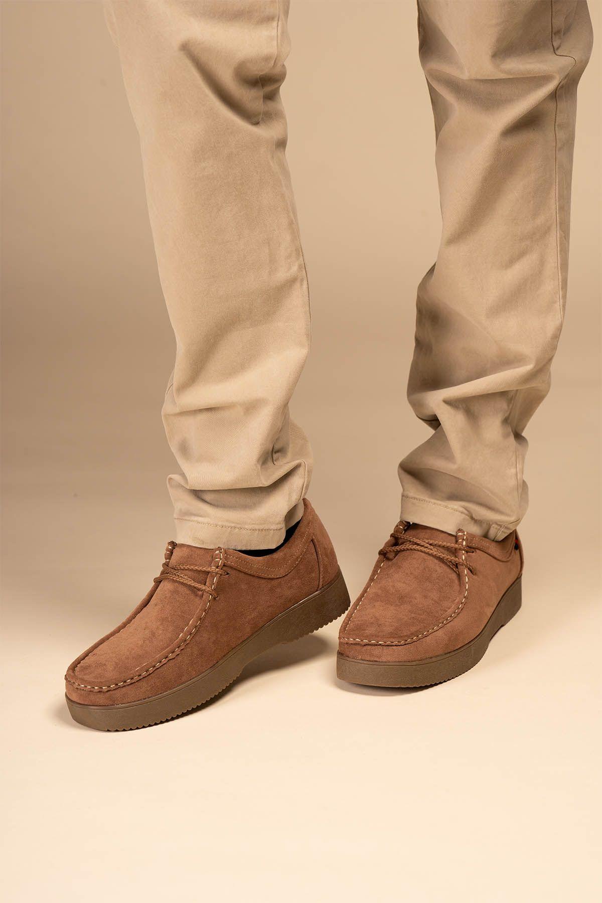 Zapato Casual Hombre Kakhi Harald Chinitown-4