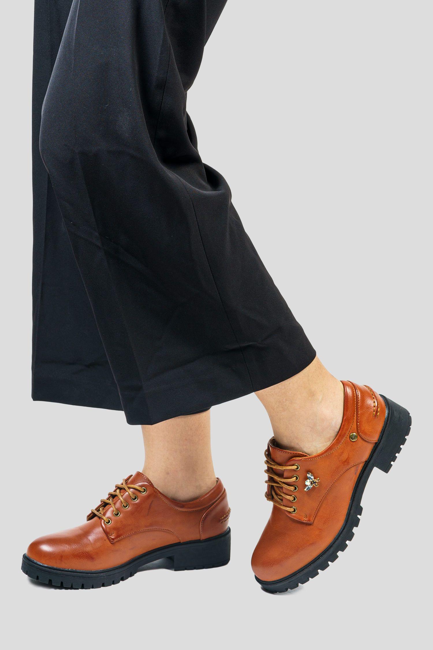 Zapato Mujer Café Adrienne Chinitown-5