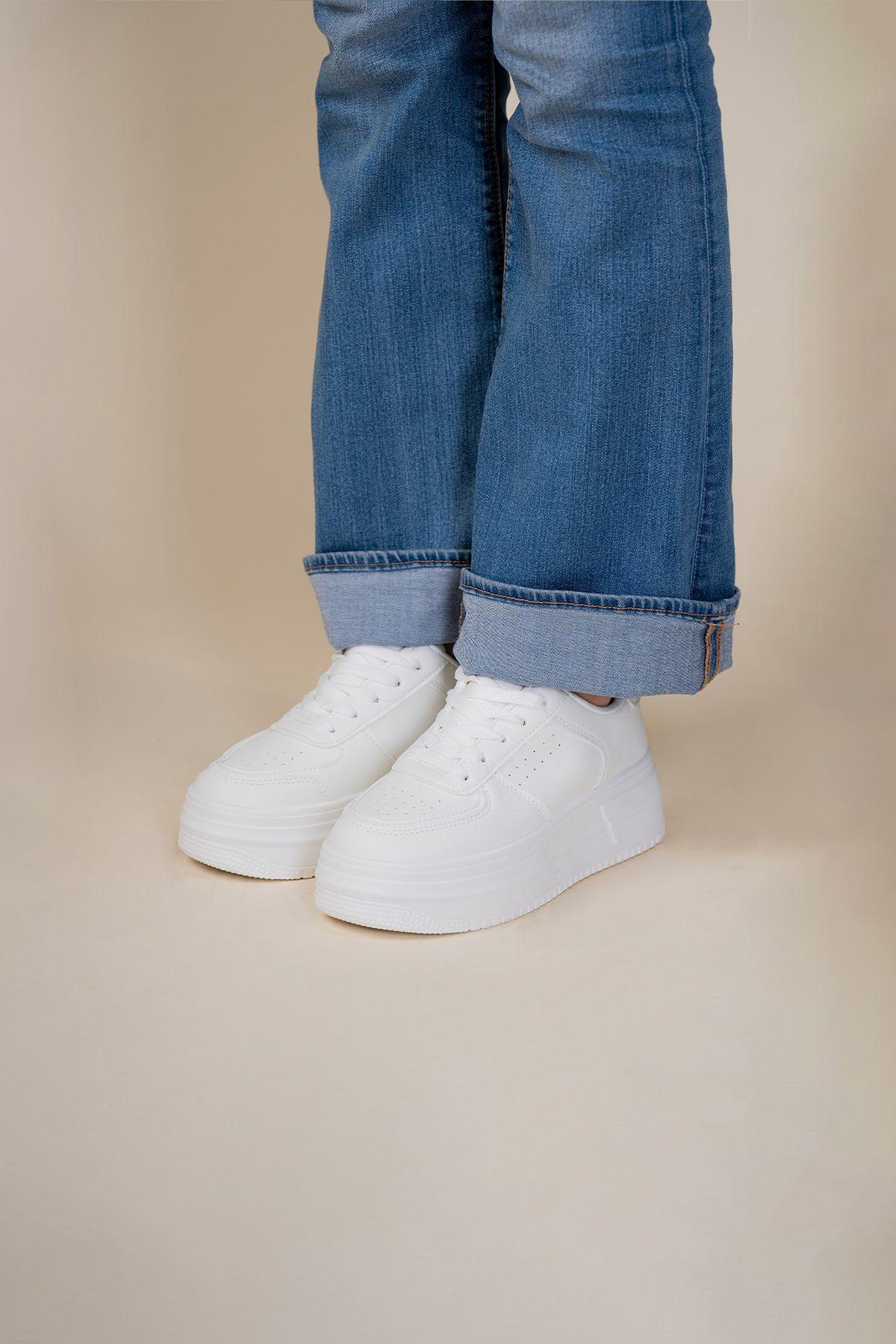 Zapatilla Mujer Blanco Maja Chinitown-4