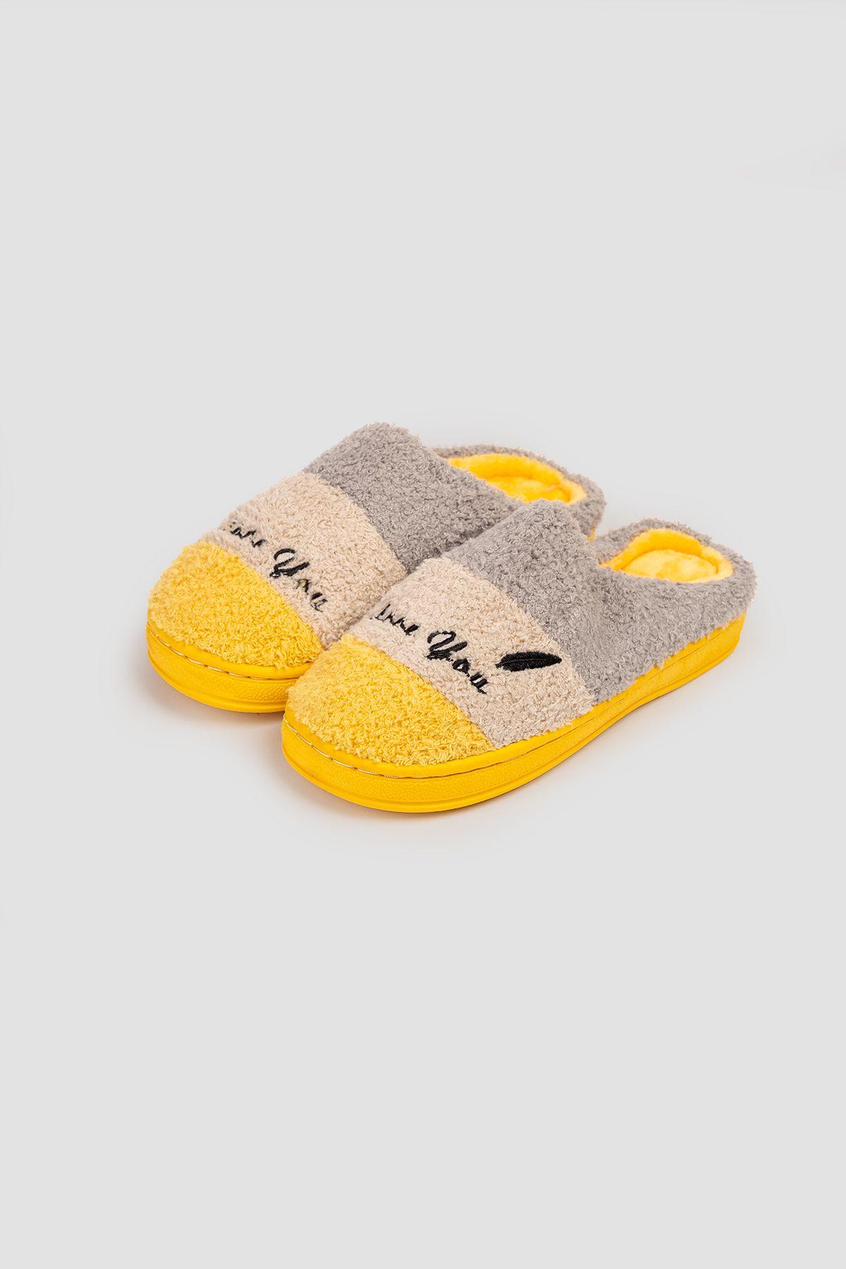 Pantufla Mujer Amarillo Enya Chinitown-1