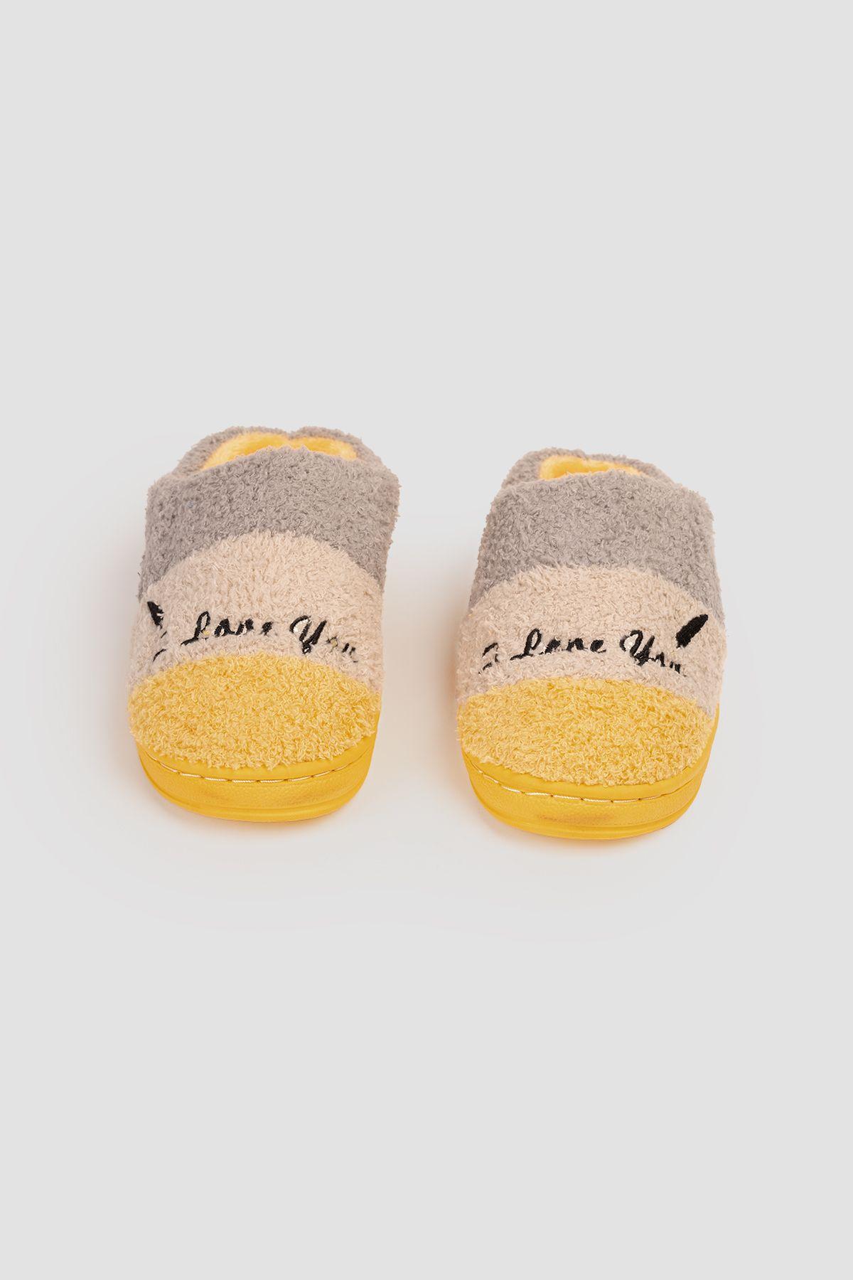 Pantufla Mujer Amarillo Enya Chinitown-2