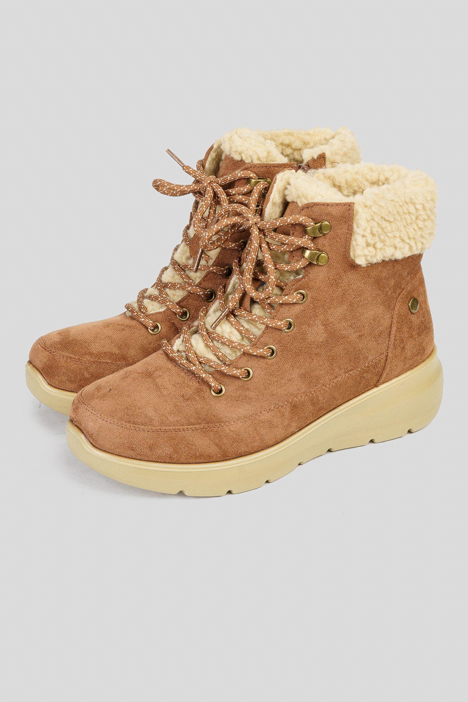 Botín Mujer Café Claro Ame Boteli-2