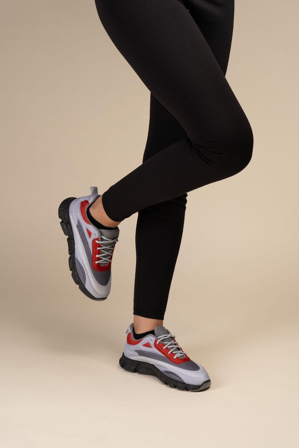 Zapatilla Deportiva Mujer Fanci Gris Chinitown-1