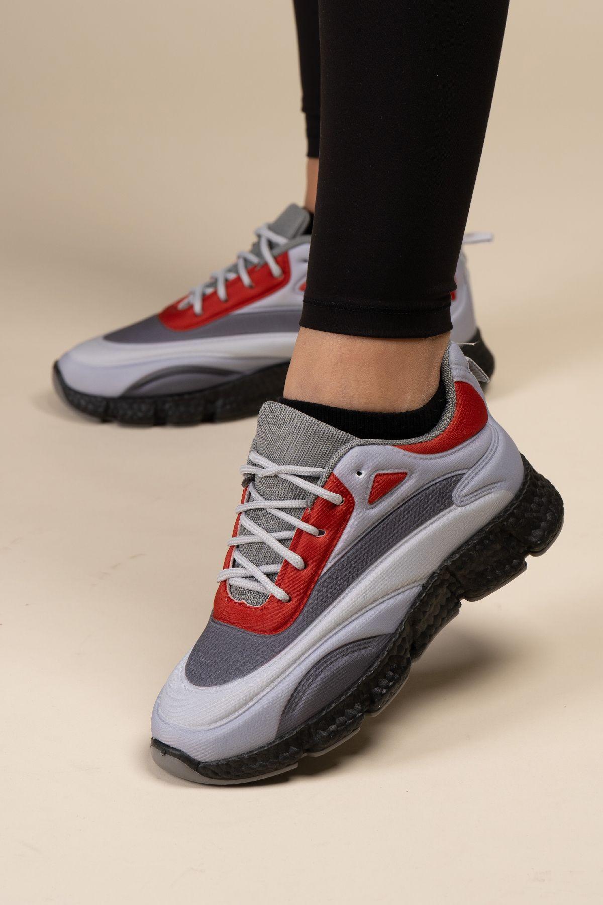 Zapatilla Deportiva Mujer Fanci Gris Chinitown-4