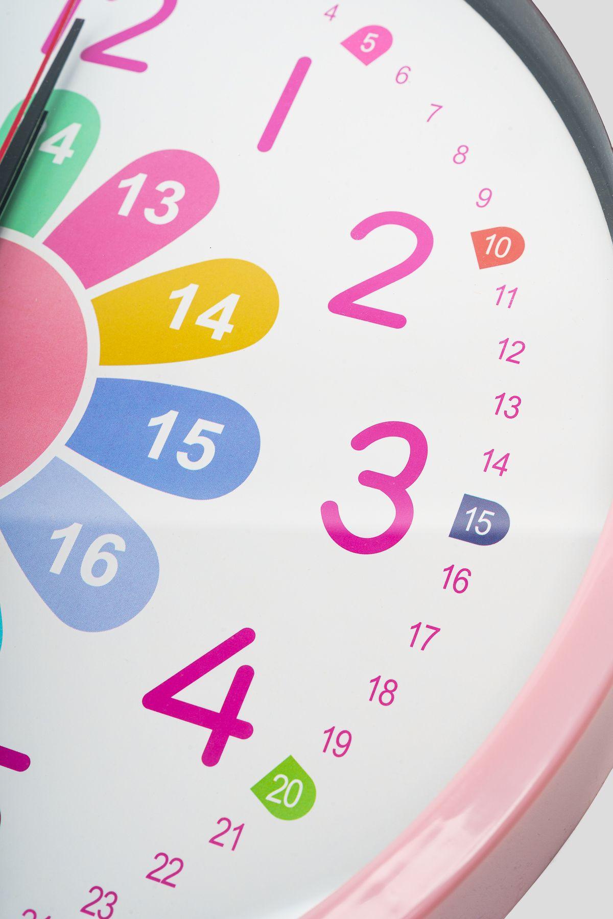 Reloj de Pared Infantil Rosa Chinitown-1