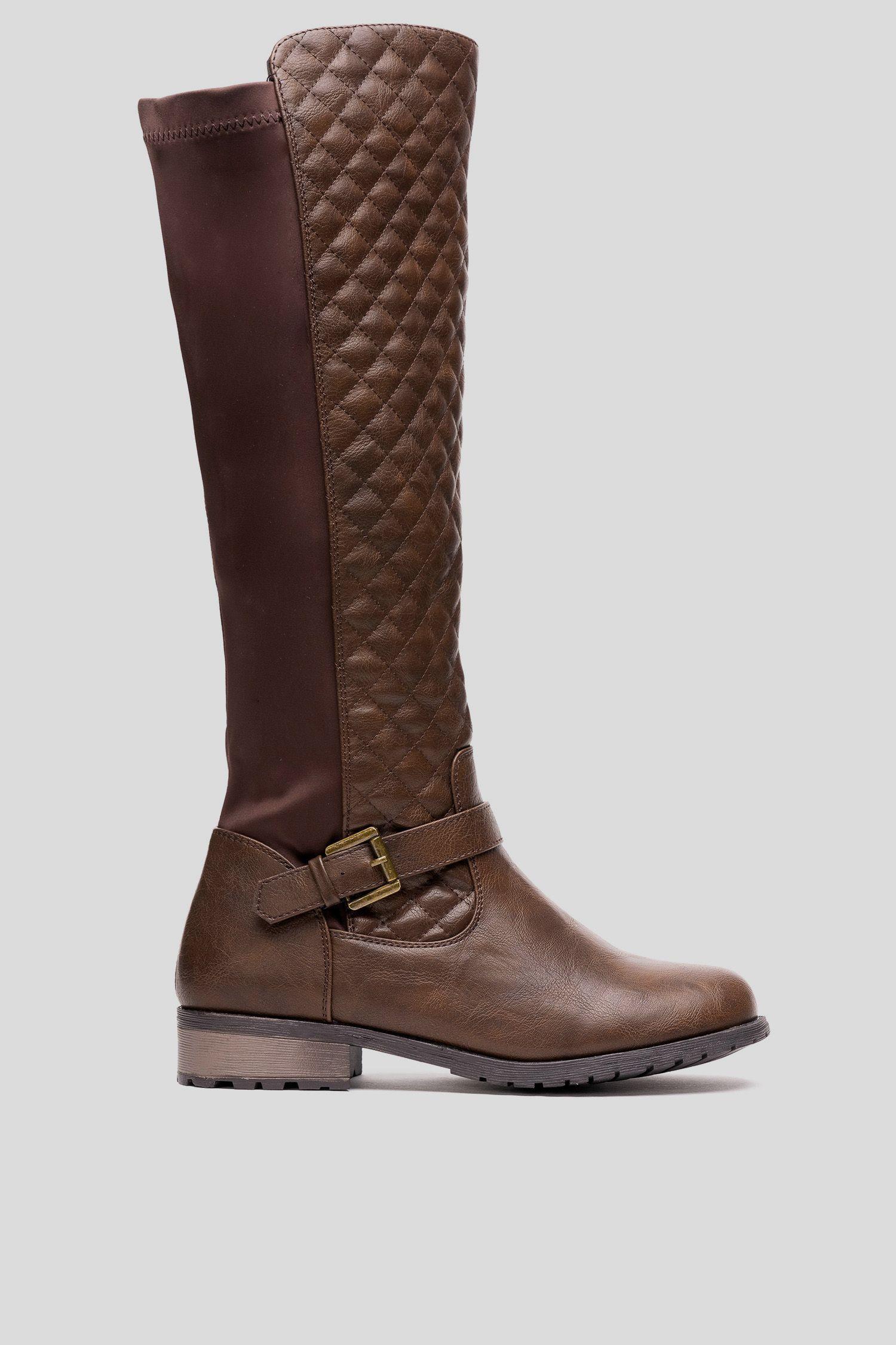 Bota Mujer Café Moro Montador Thunder Blue-0