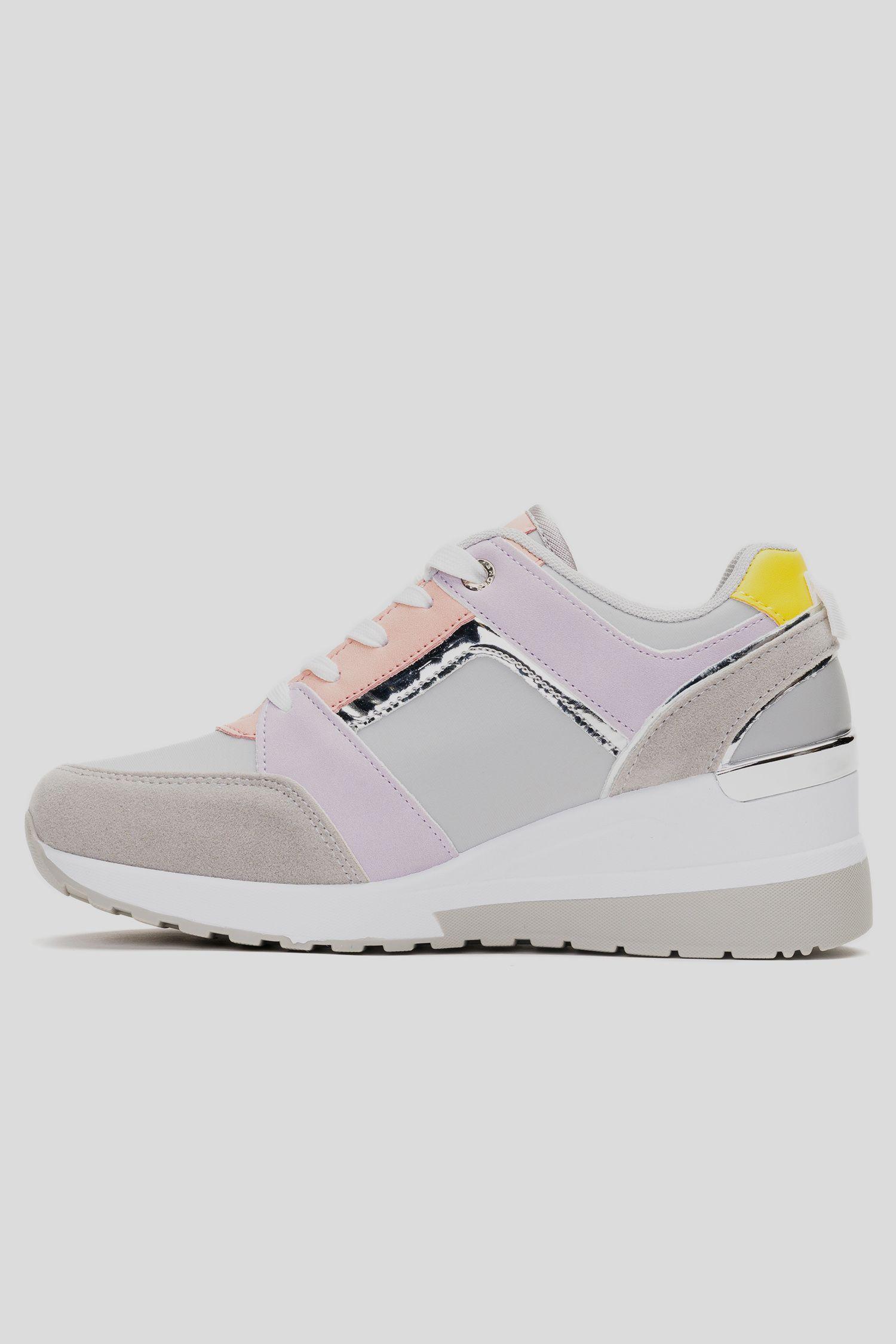 Zapatilla Mujer Gris Mili Chancleta-1
